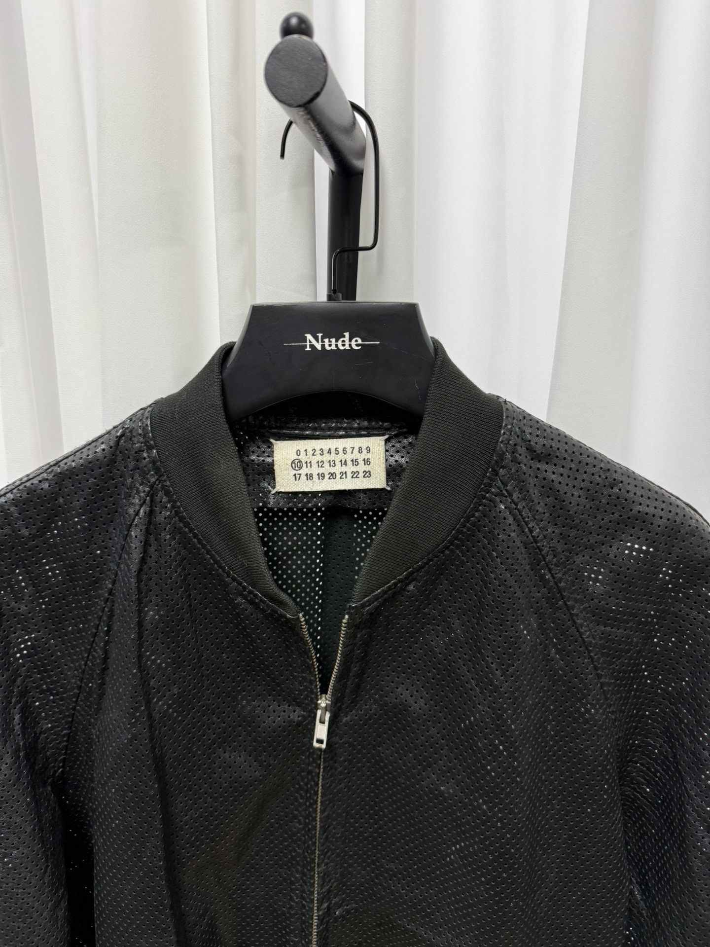 Maison Margiela Maison Margiela 07SS Laser-Perforated Leather Jacket Size US M / EU 48-50 / 2 - 3 Thumbnail