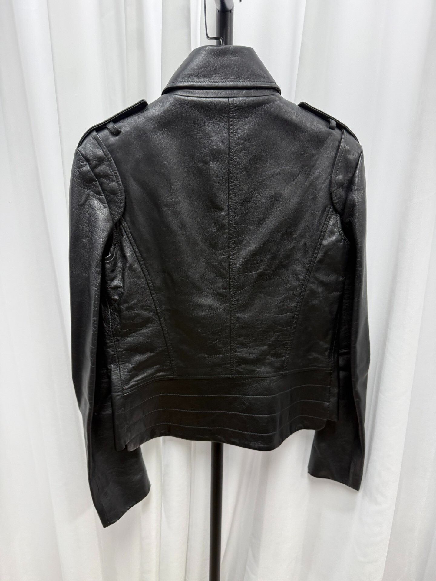 Maison Margiela Maison Margiela Detachable Sleeve Leather Jacket Size S / US 4 / IT 40 - 6 Thumbnail