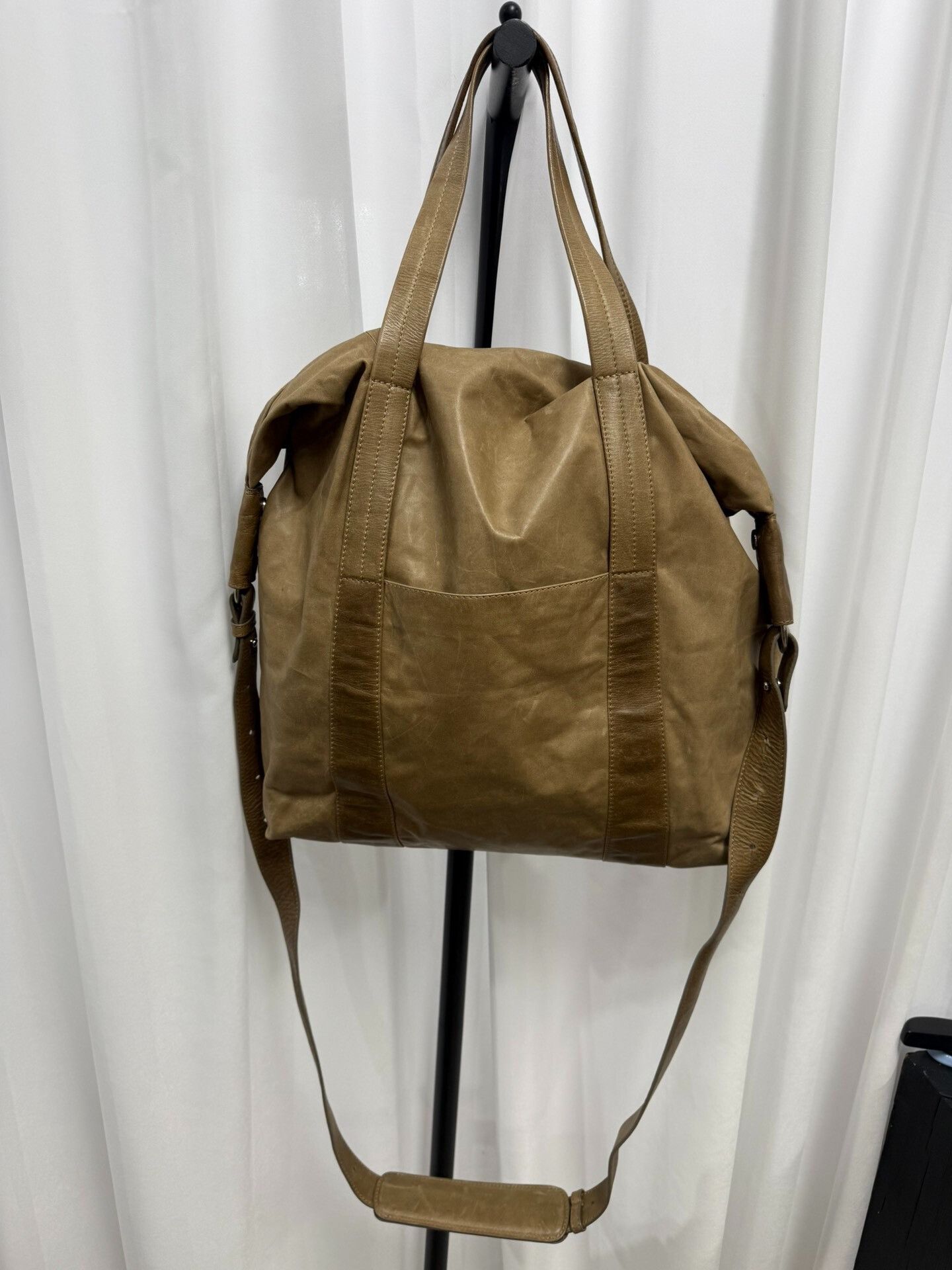 Maison Margiela Maison Margiela Brown Leather Boston Bag Size ONE SIZE - 4 Thumbnail
