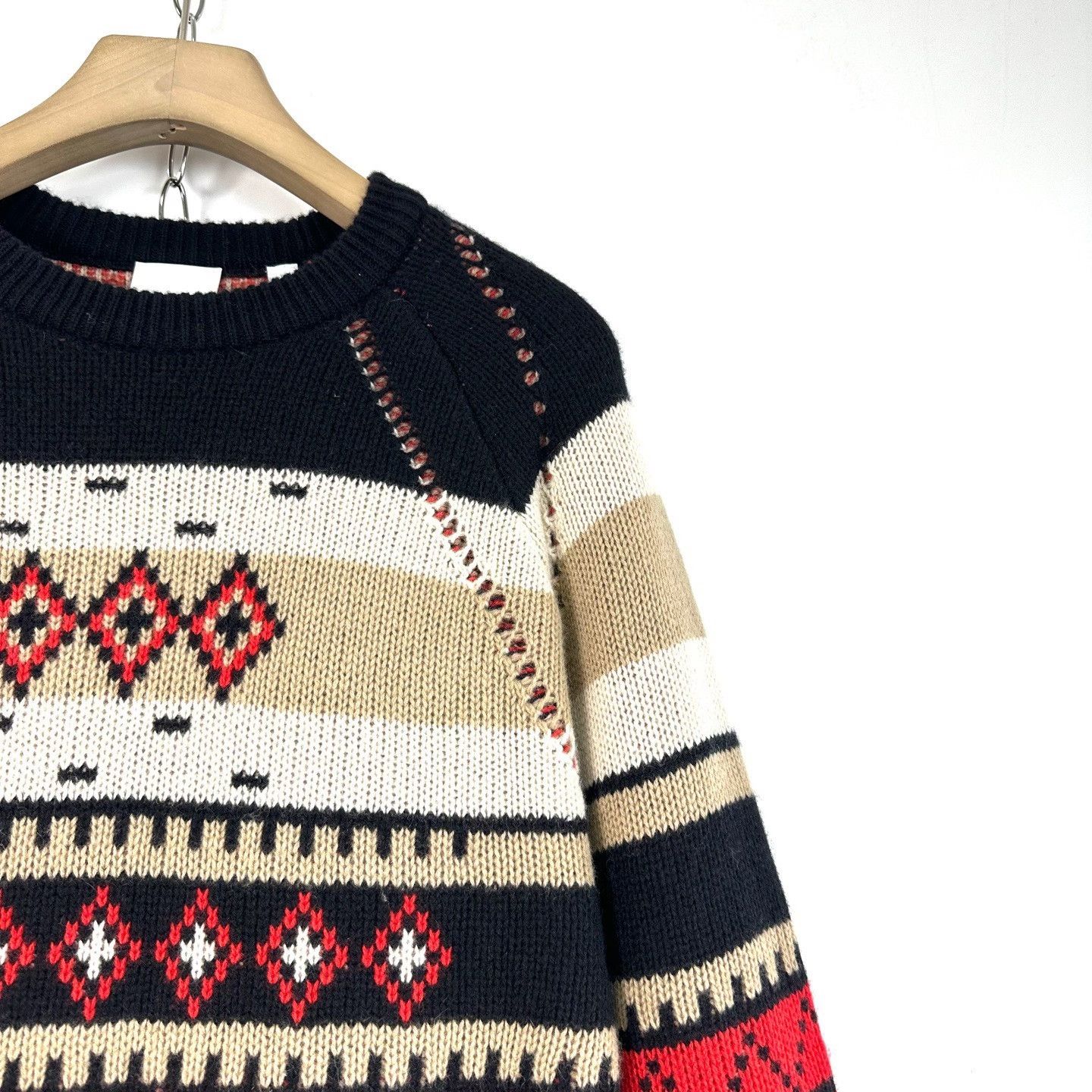 Burberry Burberry Men's Retro Cashmere Crewneck Sweater Size US S / EU 44-46 / 1 - 5 Thumbnail