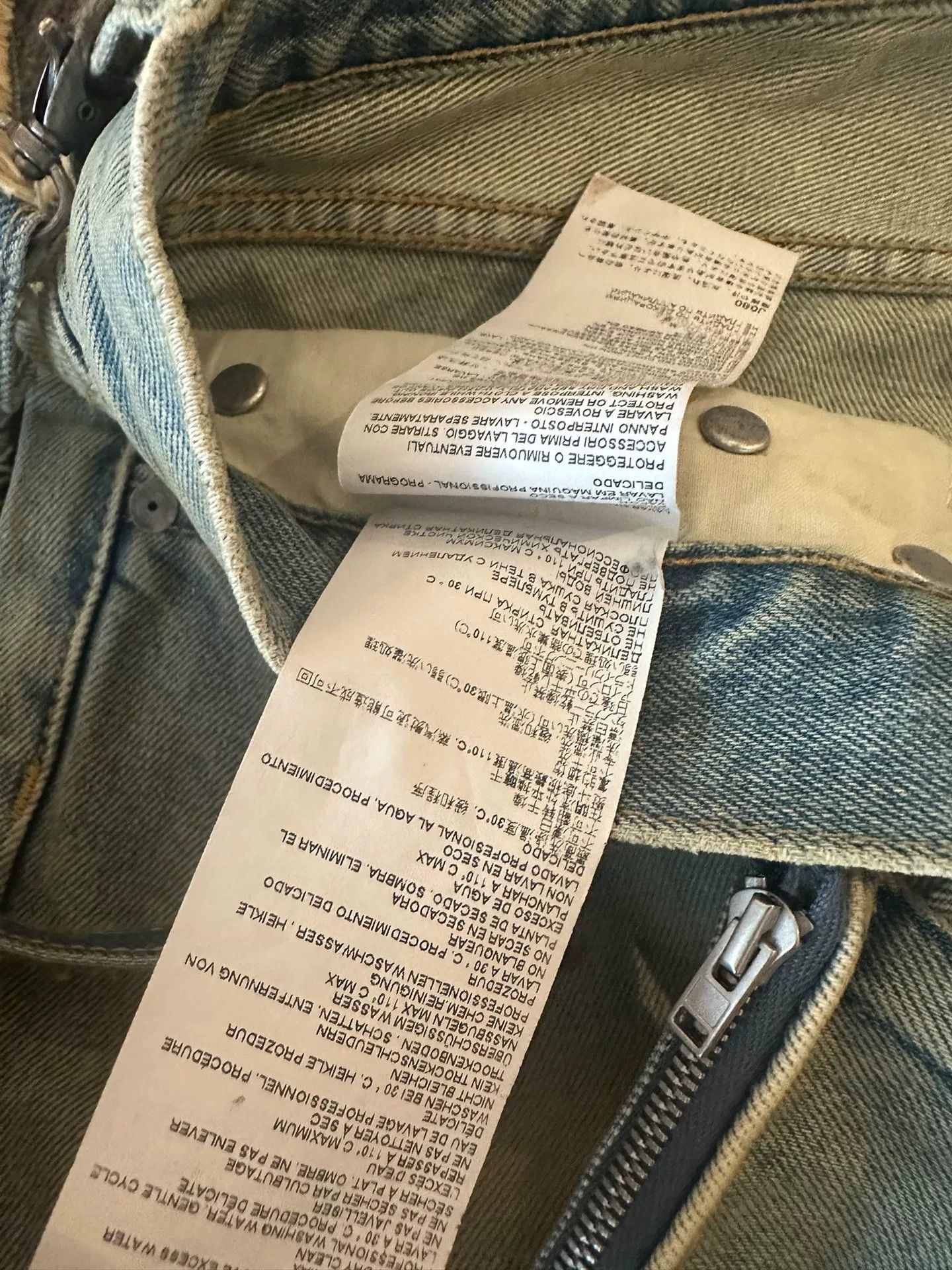 Maison Margiela Maison Margiela Distressed Splatter Jeans Size US 40 / EU 56 - 4 Thumbnail