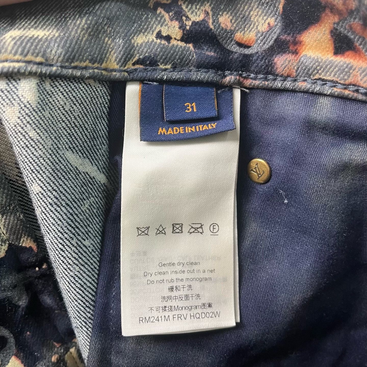 Louis Vuitton Louis Vuitton SS24 Straight-Leg Jeans Size US 31 - 4 Thumbnail