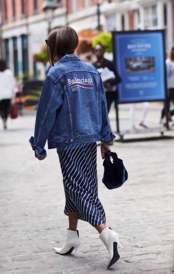 Balenciaga Balenciaga Blue Washed Denim Jacket Size US S / EU 44-46 / 1 - 5 Thumbnail
