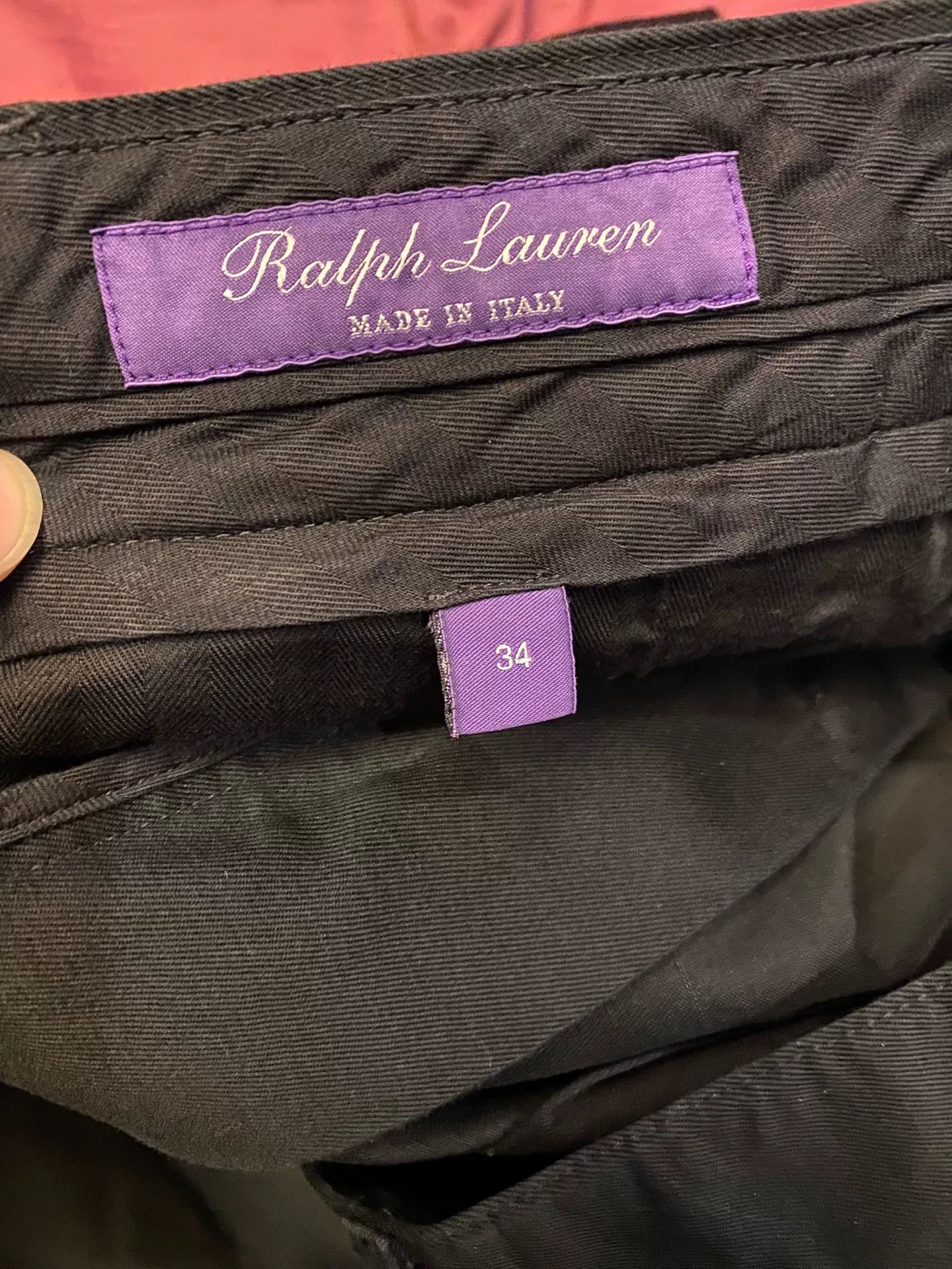 Ralph Lauren Purple Label Ralph Lauren Purple Label Linen Cotton Pants Size US 34 / EU 50 - 6 Thumbnail