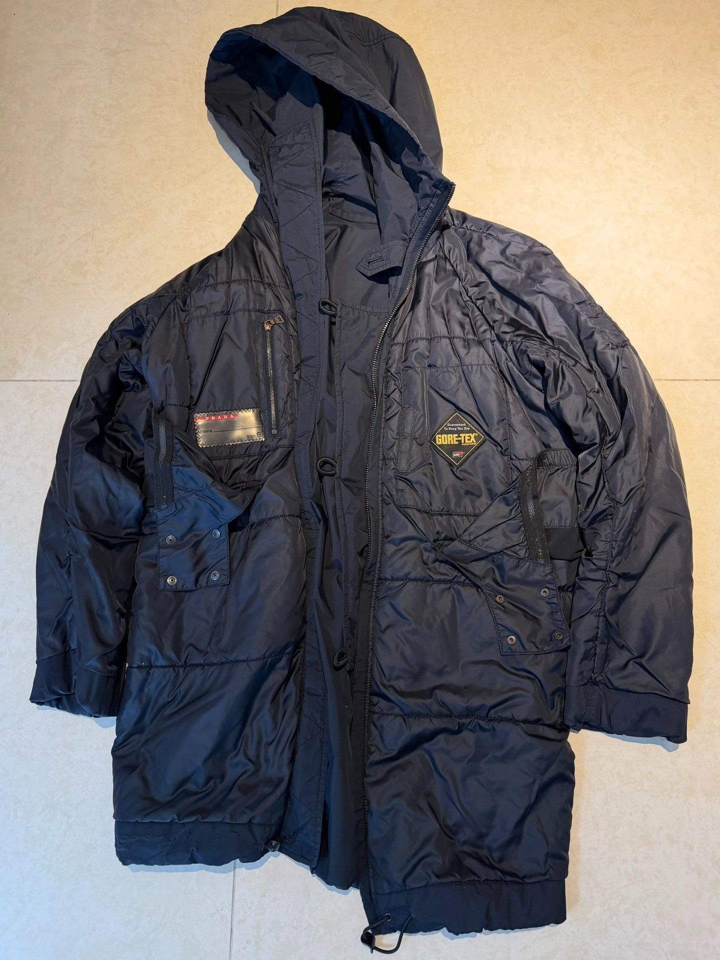 Prada Prada Sports Reversible Cotton Long Jacket Size US S / EU 44-46 / 1 - 5 Thumbnail