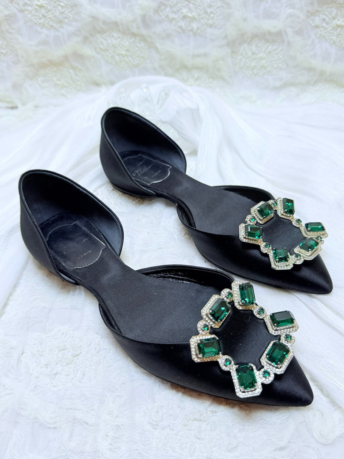 Roger Vivier Roger Vivier Retro Green Lowtop Sneakers us_5 Women Size US 5 / IT 35 - 4 Thumbnail