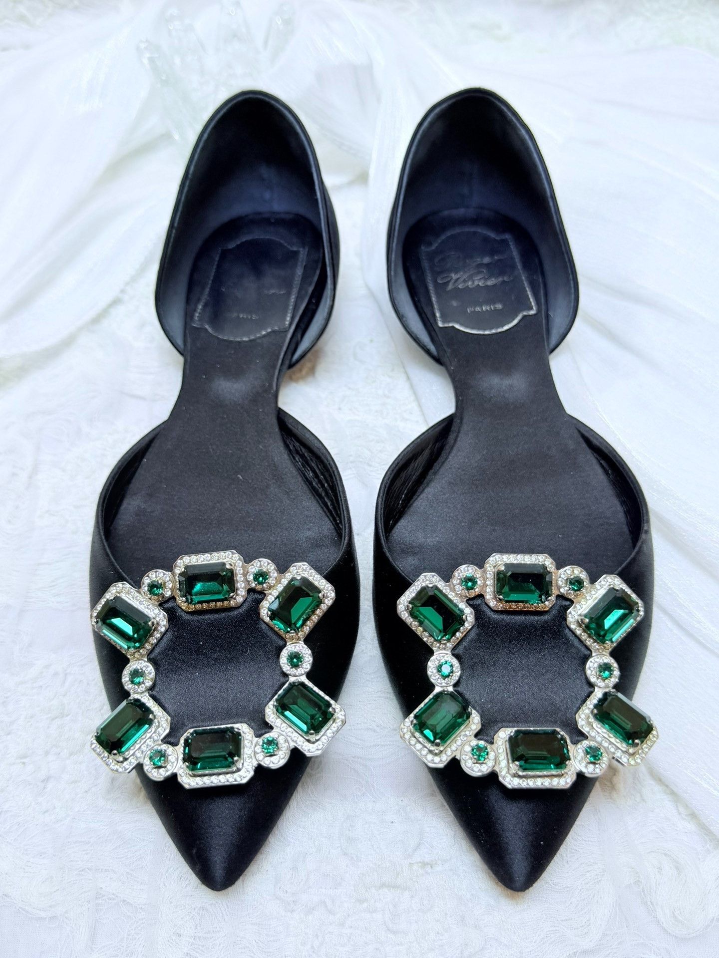 Roger Vivier Roger Vivier Retro Green Lowtop Sneakers us_5 Women Size US 5 / IT 35 - 3 Thumbnail