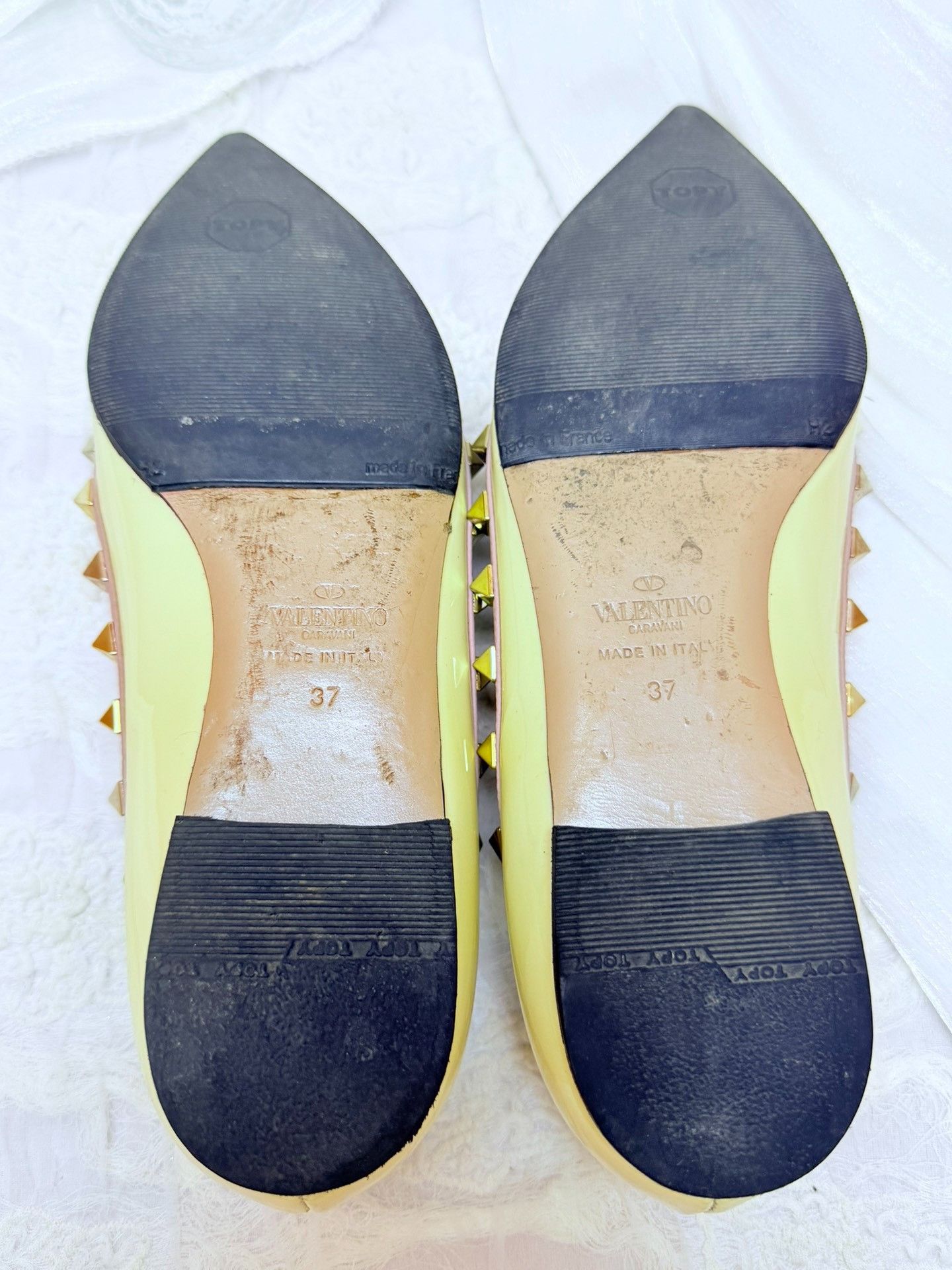 Valentino Valentino Yellow Lowtop Sneakers us_7 Women Size US 7 / IT 37 - 7 Thumbnail