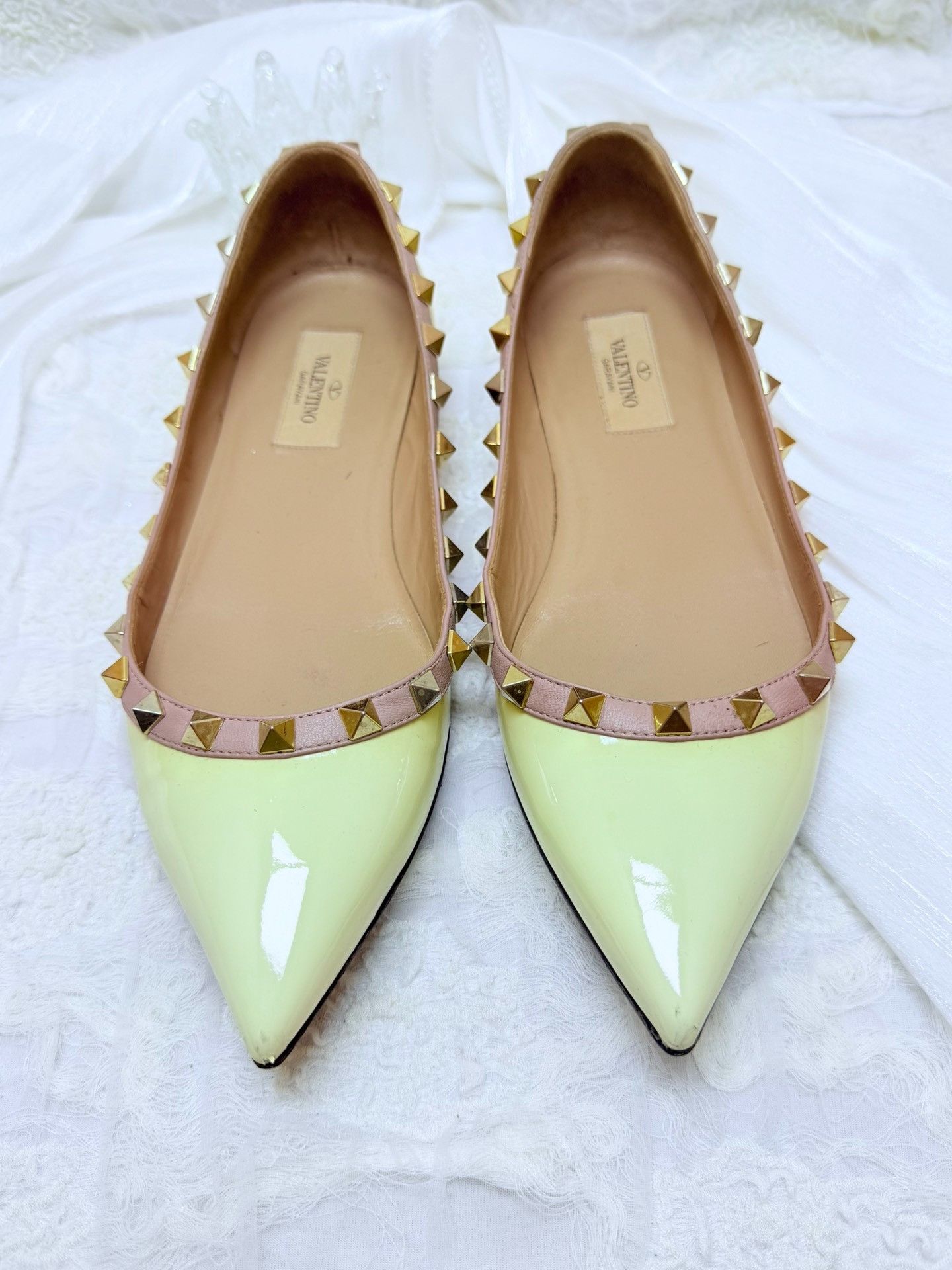 Valentino Valentino Yellow Lowtop Sneakers us_7 Women Size US 7 / IT 37 - 3 Thumbnail