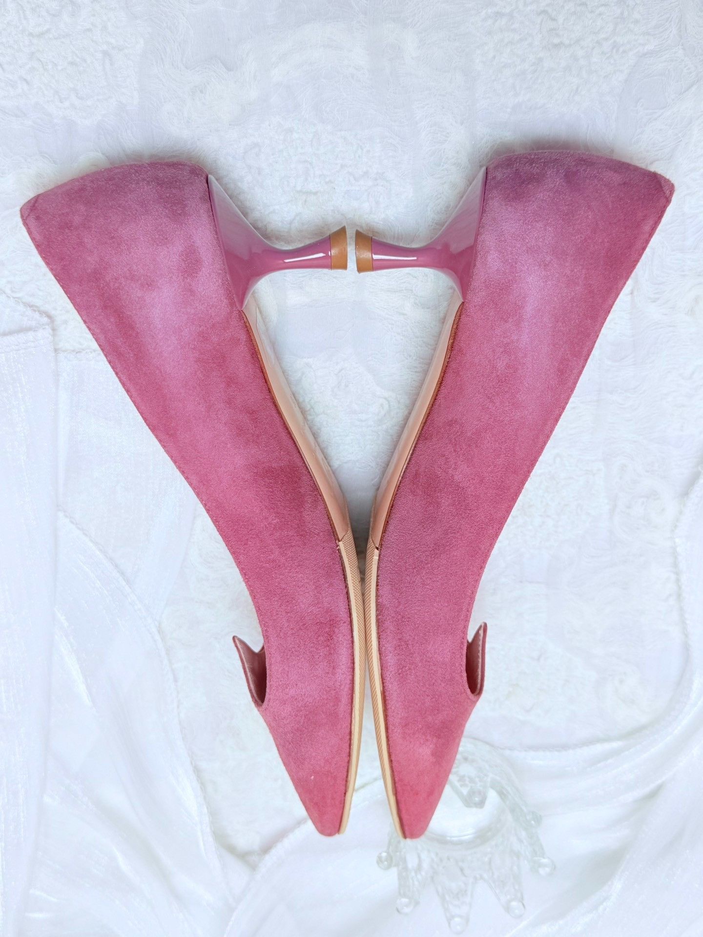 Roger Vivier Roger Vivier Retro Pink Lowtop Sneakers us_6 Women Size US 6 / IT 36 - 4 Thumbnail
