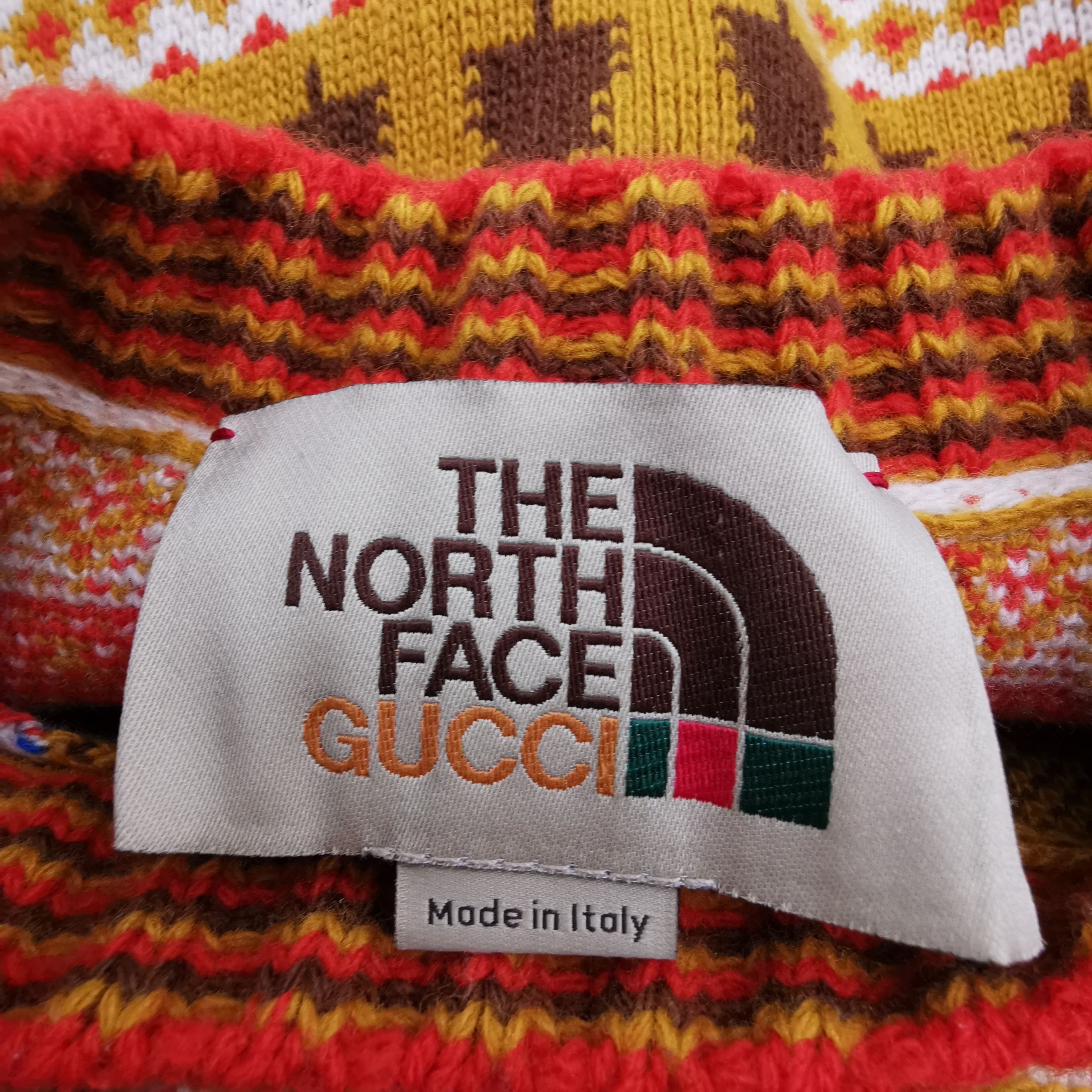 Gucci Gucci x The North Face Logo Wool Sweater Size L Size US L / EU 52-54 / 3 - 4 Thumbnail