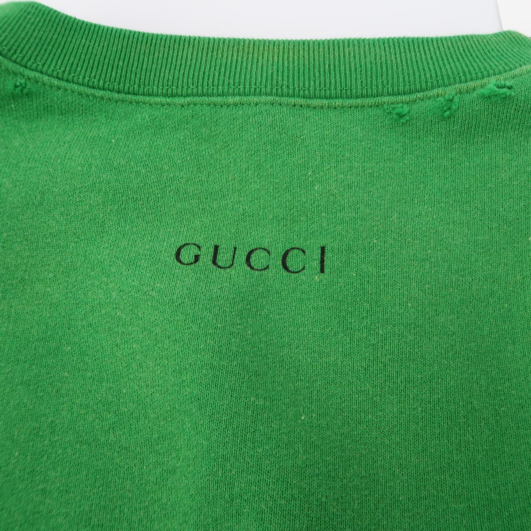 Gucci Gucci x Disney Donald Duck Flash Sweatshirt XS Size US XS / EU 42 / 0 - 3 Thumbnail