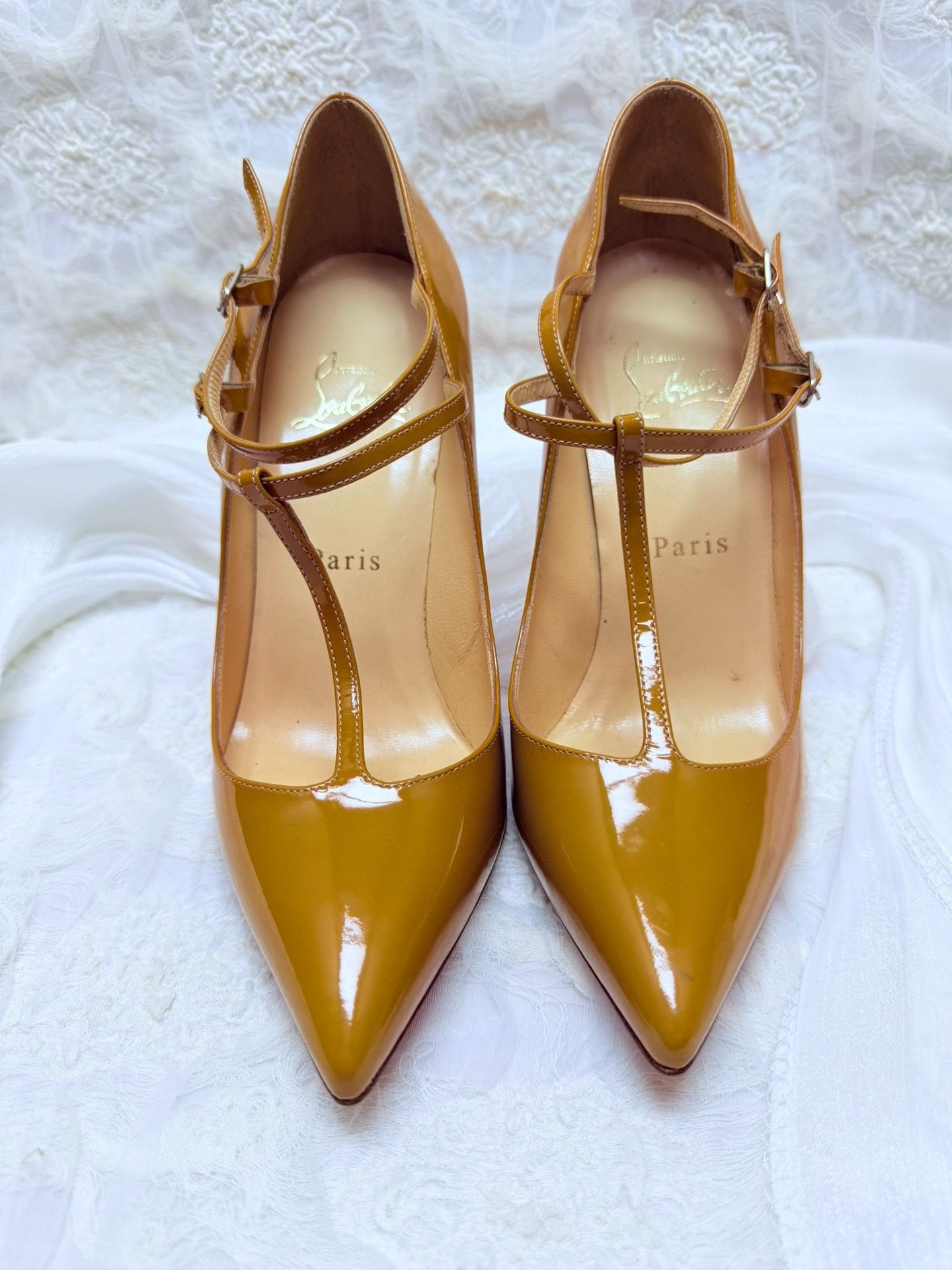Christian Louboutin Christian Louboutin Patent Yellow Lowtop Sneakers us_6 Women Size US 6 / IT 36 - 3 Thumbnail