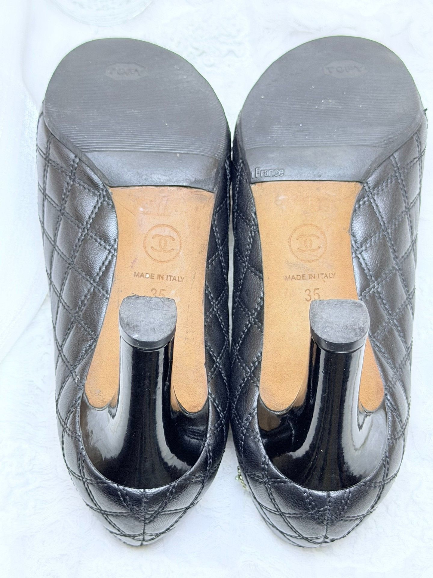 Chanel Chanel Plaid Black Lowtop Sneakers us_5 Women Size US 5 / IT 35 - 6 Thumbnail