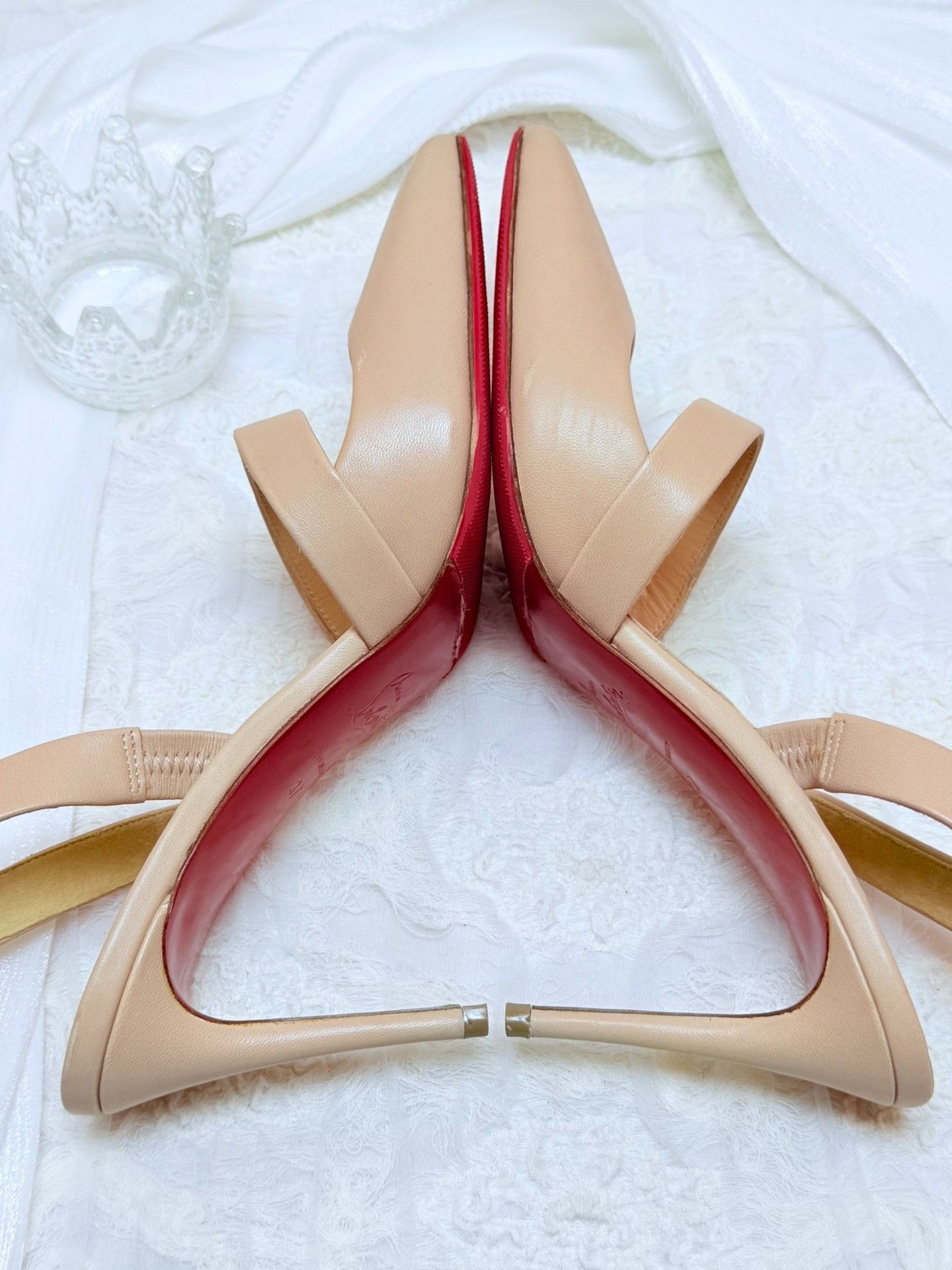Christian Louboutin Christian Louboutin Red Sandals us_7 Women Size US 7 / IT 37 - 5 Thumbnail