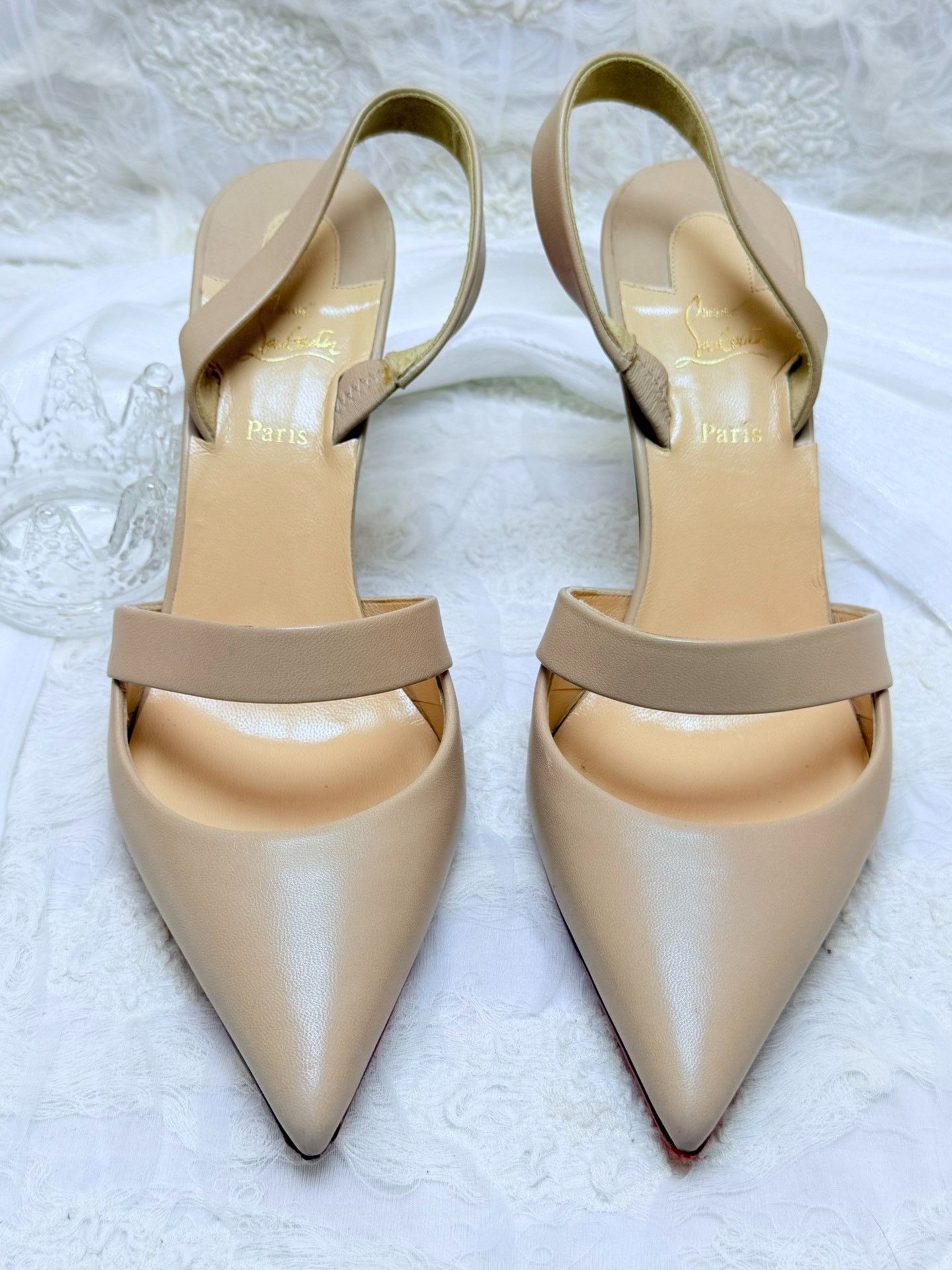 Christian Louboutin Christian Louboutin Red Sandals us_7 Women Size US 7 / IT 37 - 3 Thumbnail