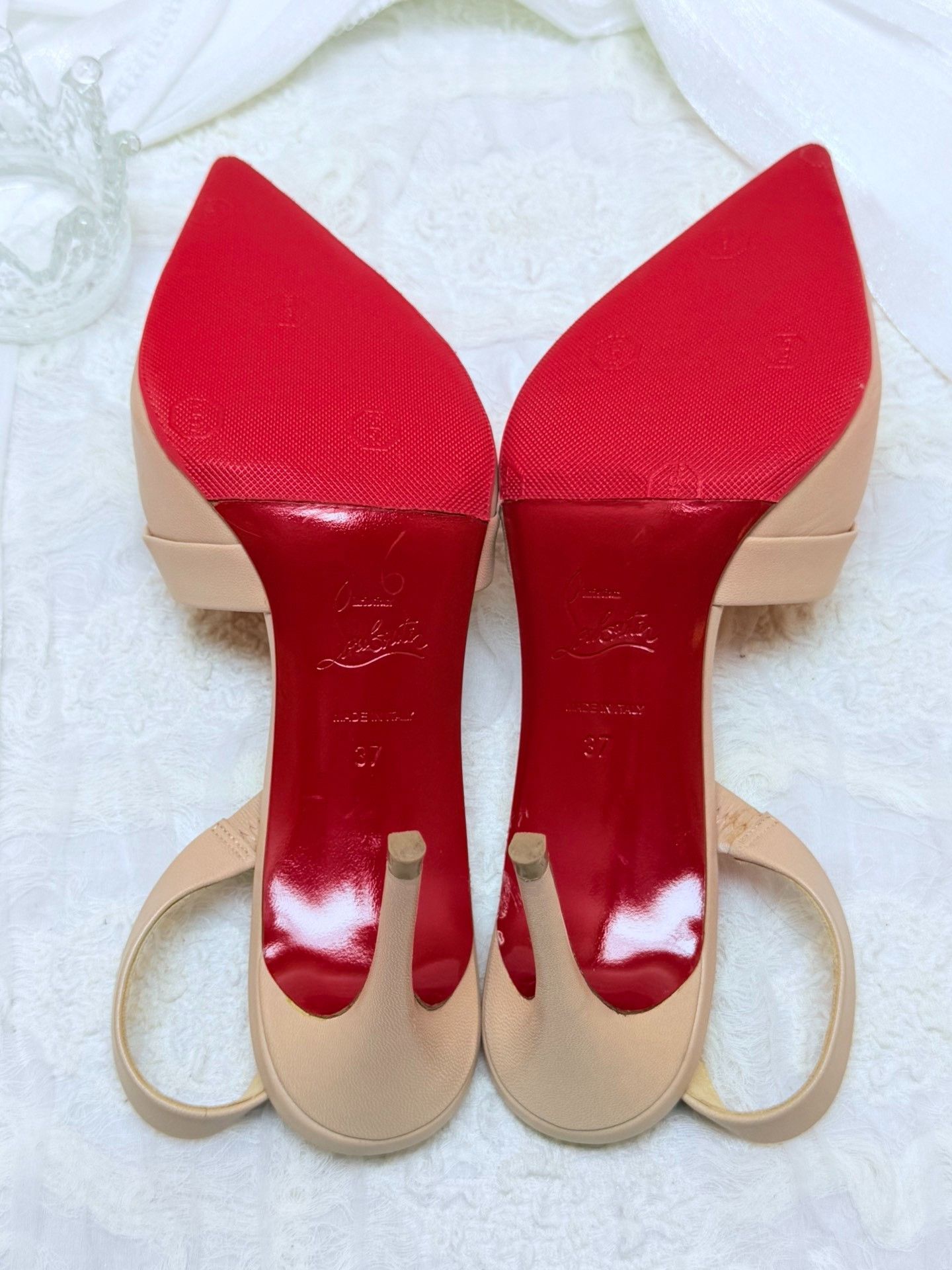 Christian Louboutin Christian Louboutin Red Sandals us_7 Women Size US 7 / IT 37 - 6 Thumbnail