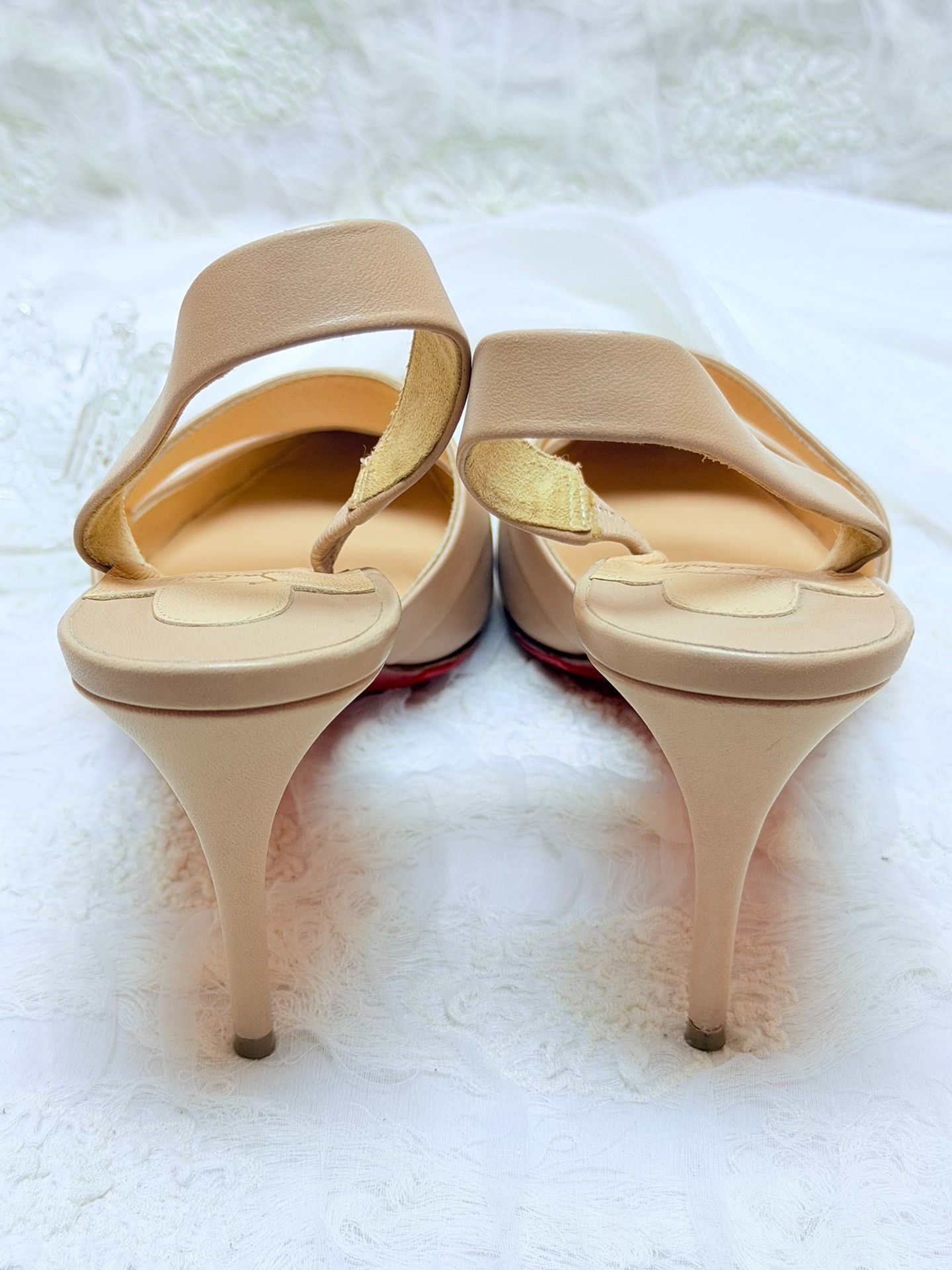 Christian Louboutin Christian Louboutin Red Sandals us_7 Women Size US 7 / IT 37 - 4 Thumbnail