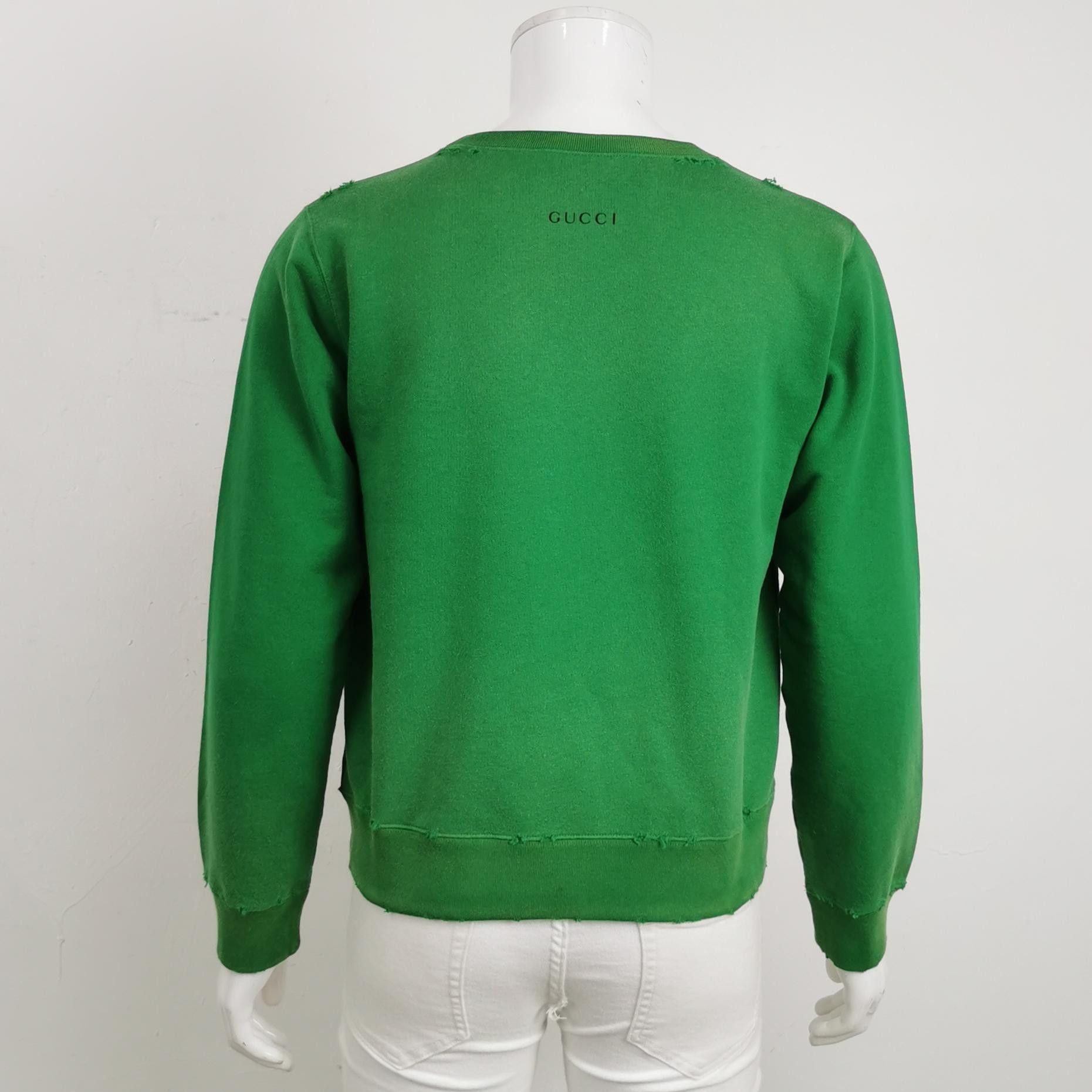 Gucci Gucci x Disney Donald Duck Flash Print Sweatshirt M Size US M / EU 48-50 / 2 - 2 Thumbnail