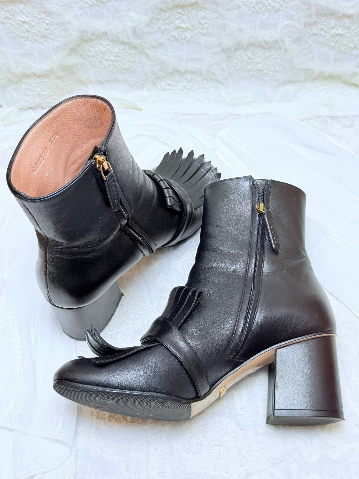 Gucci Gucci Black Boots us_7-5 Women Size US 7.5 / IT 37.5 - 5 Thumbnail