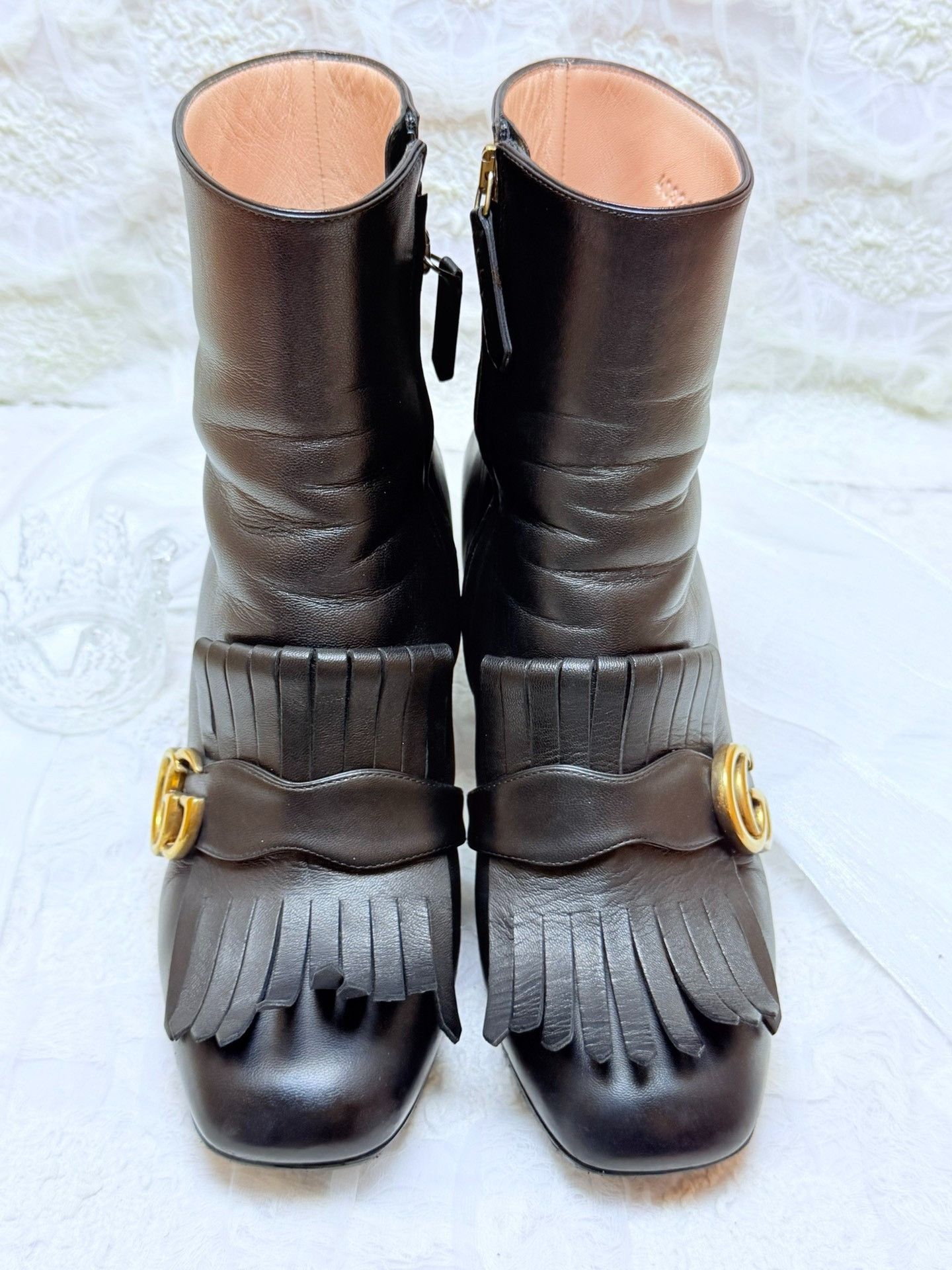 Gucci Gucci Black Boots us_7-5 Women Size US 7.5 / IT 37.5 - 3 Thumbnail