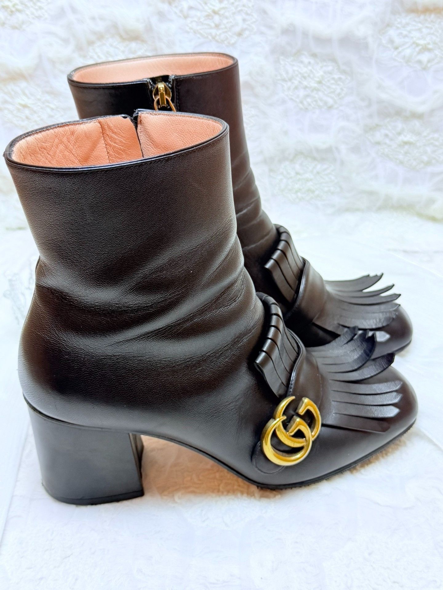 Gucci Gucci Black Boots us_7-5 Women Size US 7.5 / IT 37.5 - 2 Thumbnail