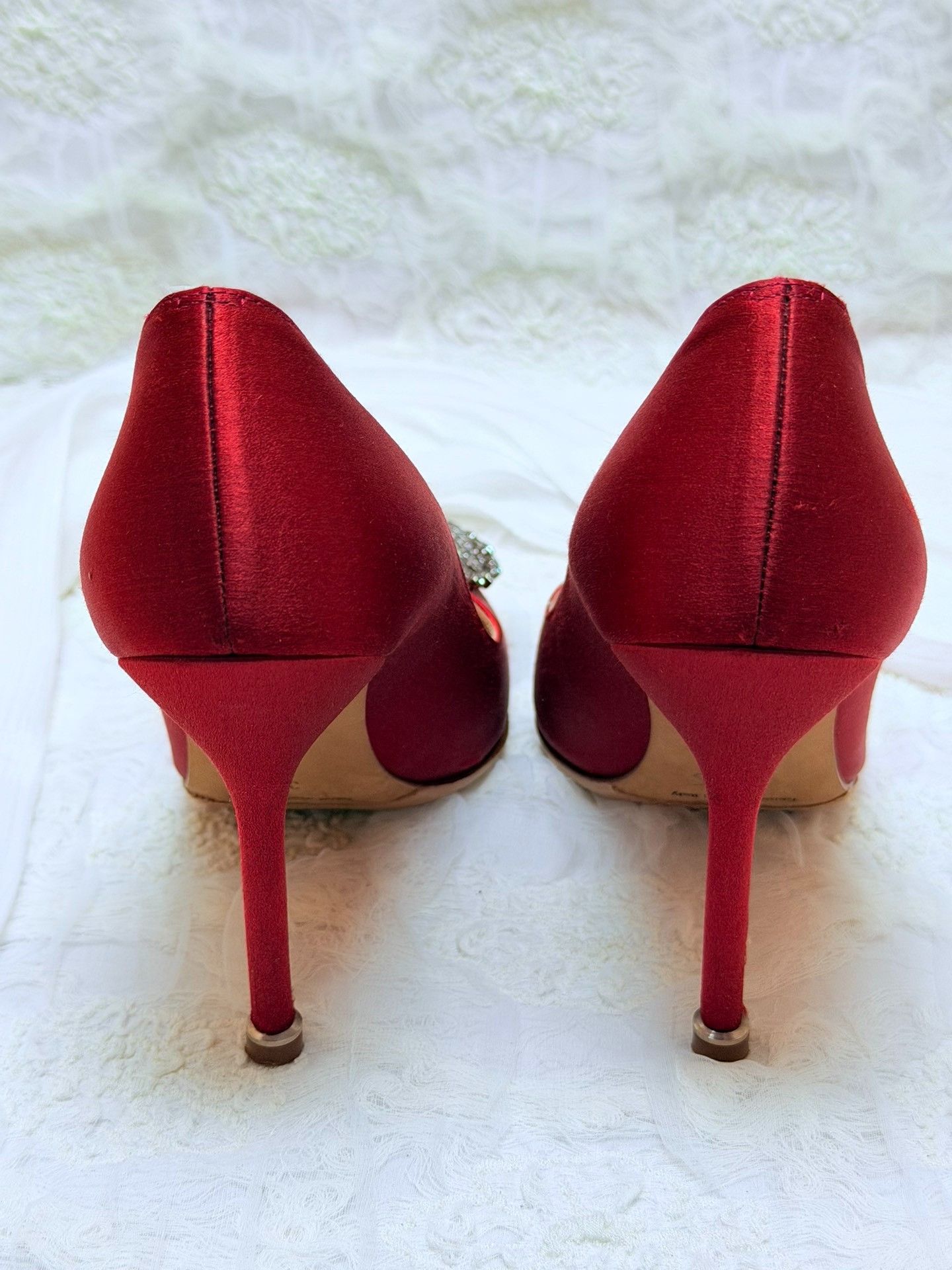 Manolo Blahnik Manolo Blahnik Red Lowtop Sneakers us_5 Women Size US 5 / IT 35 - 5 Thumbnail