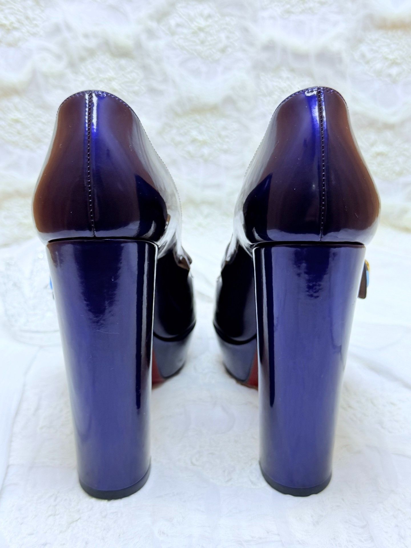 Christian Louboutin Christian Louboutin Purple Lowtop Sneakers us_8-5 Women Size US 8.5 / IT 38.5 - 6 Thumbnail