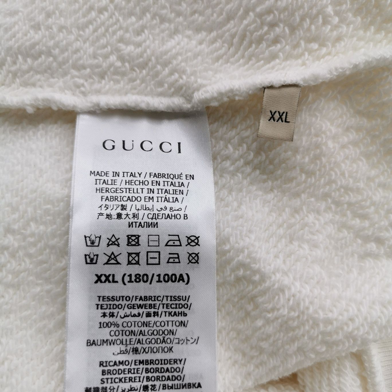 Gucci Gucci Apple Heart Logo Sweatshirt XXL Size US XXL / EU 58 / 5 - 6 Thumbnail
