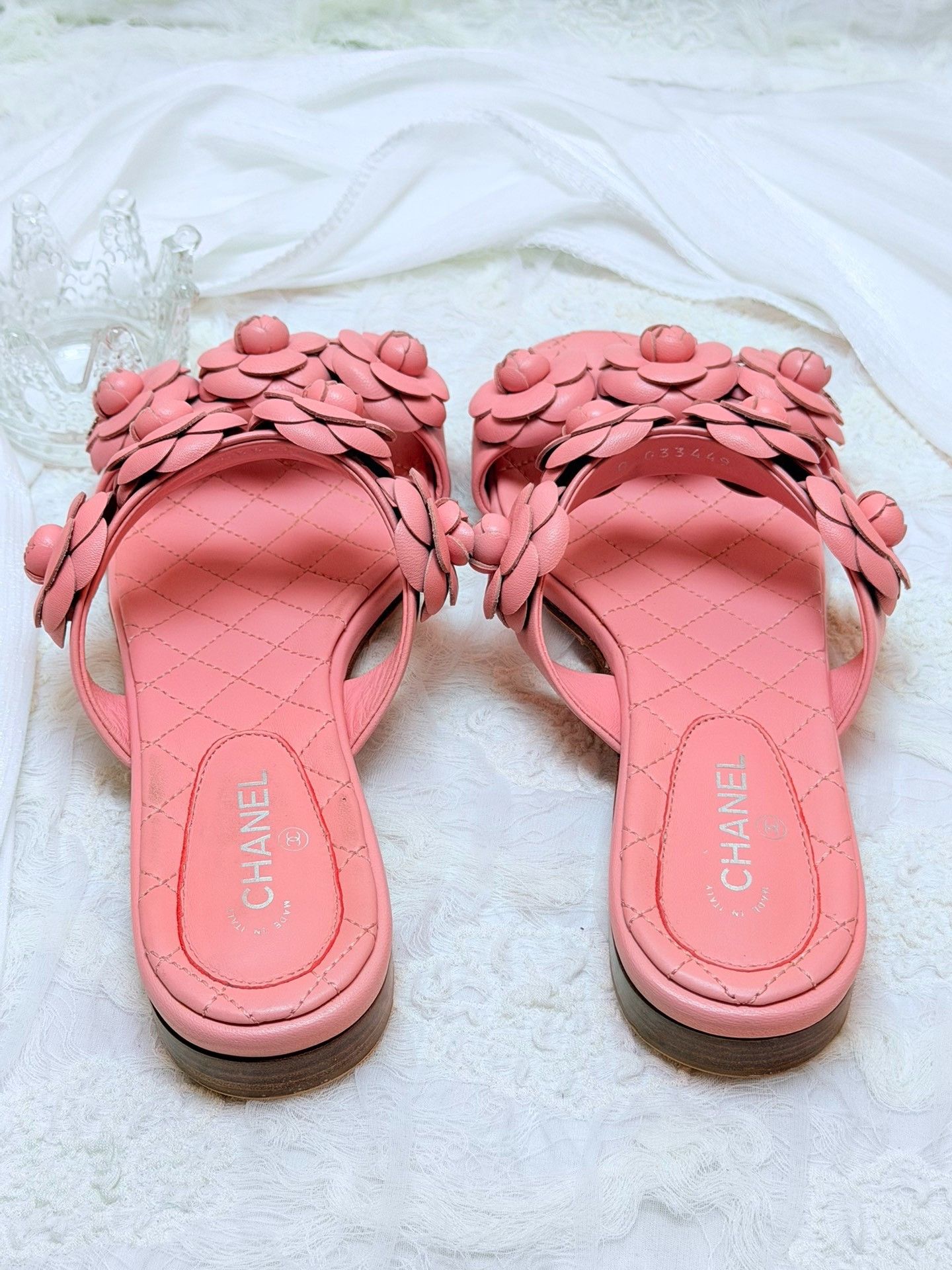 Chanel Chanel Leather Pink Sandals us_7 Women Size US 7 / IT 37 - 5 Thumbnail