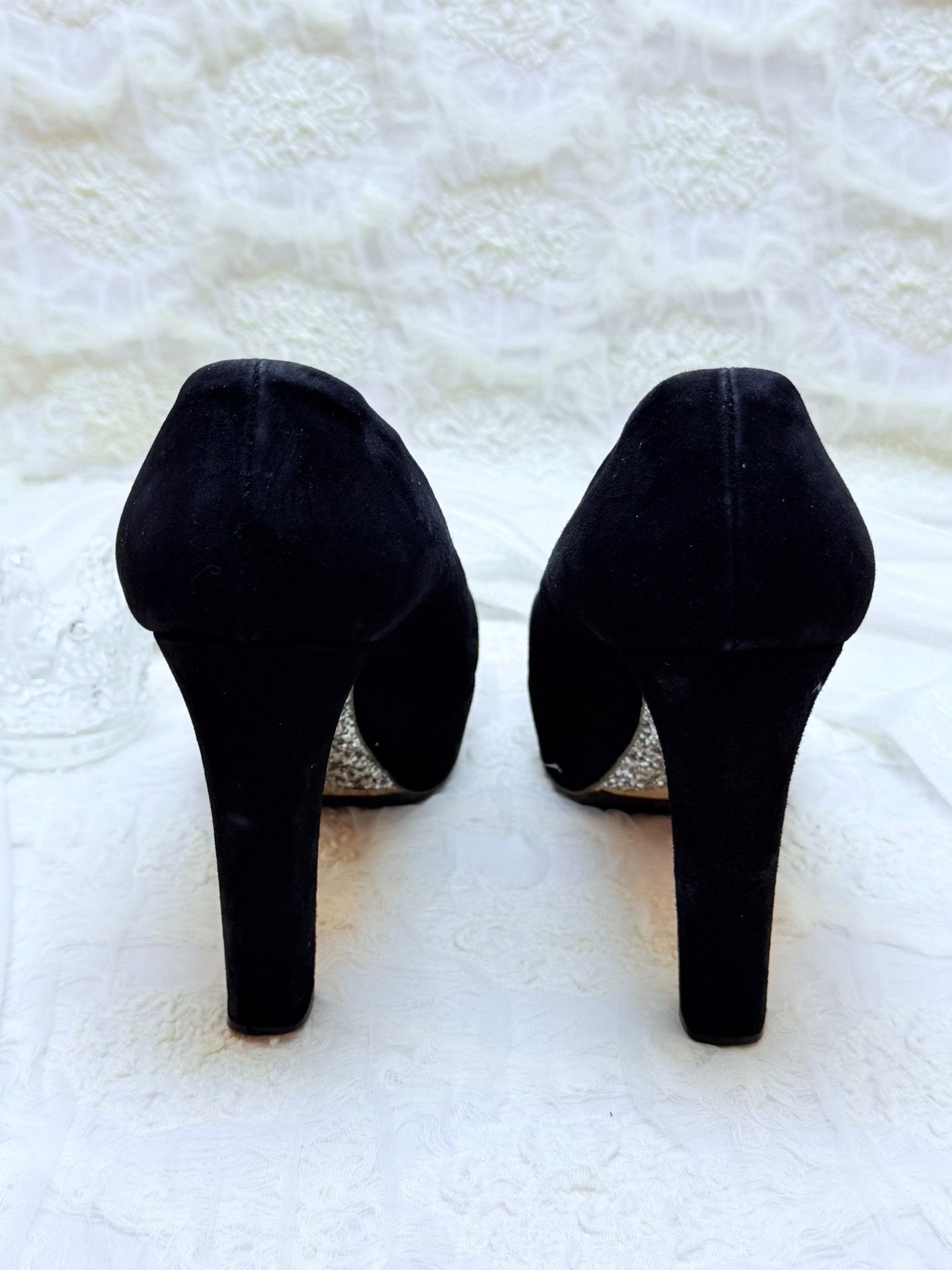 Miu Miu Miu Miu Suede Black Lowtop Sneakers it_34-5 Women Size US 4.5 / IT 34.5 - 3 Thumbnail