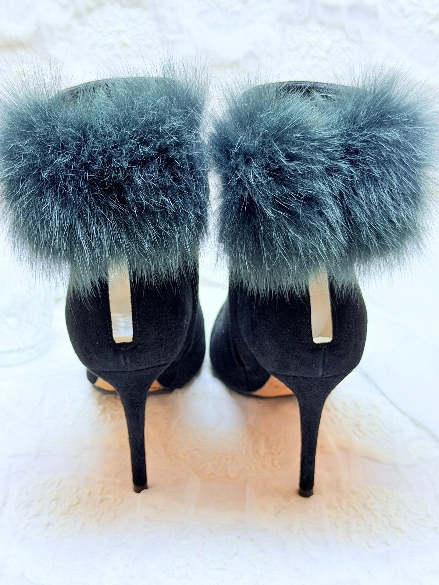 Jimmy Choo Jimmy Choo Suede Black Boots it_34-5 Women Size US 4.5 / IT 34.5 - 4 Thumbnail