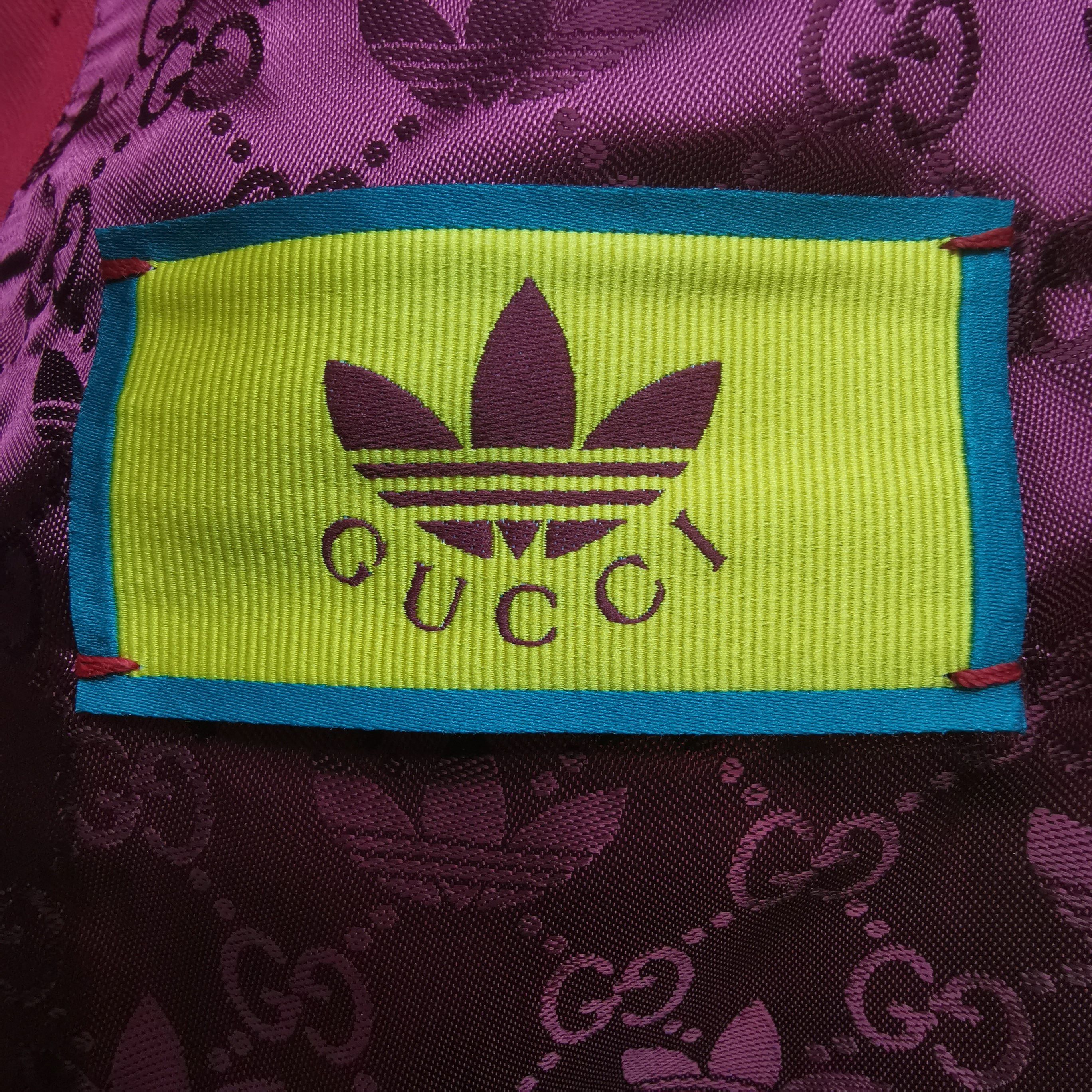 Gucci Gucci x Adidas Double Breasted Logo Blazer 46 Size 36R - 7 Thumbnail
