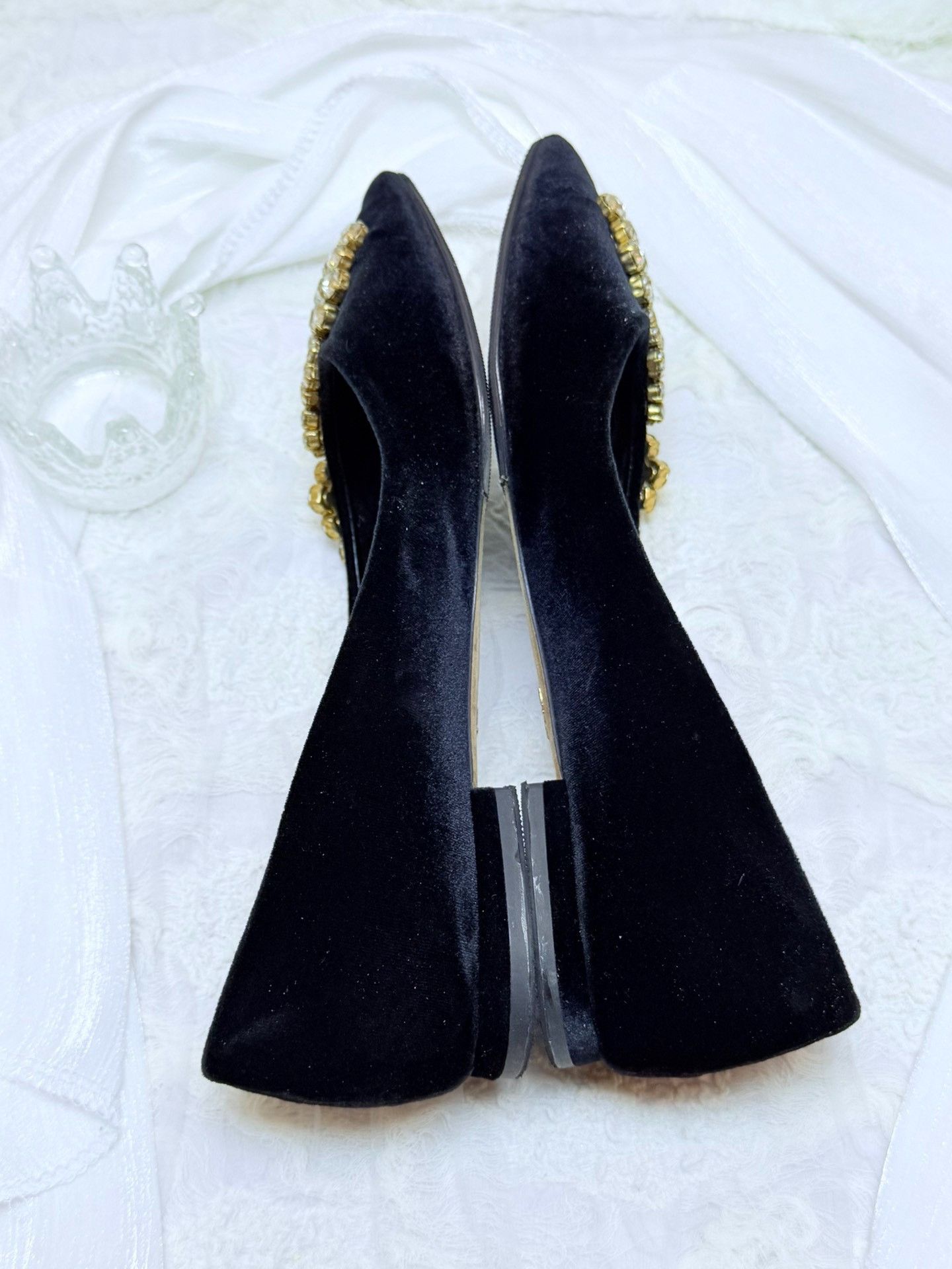 Dior Dior Velvet Black Lowtop Sneakers us_6 Women Size US 6 / IT 36 - 5 Thumbnail