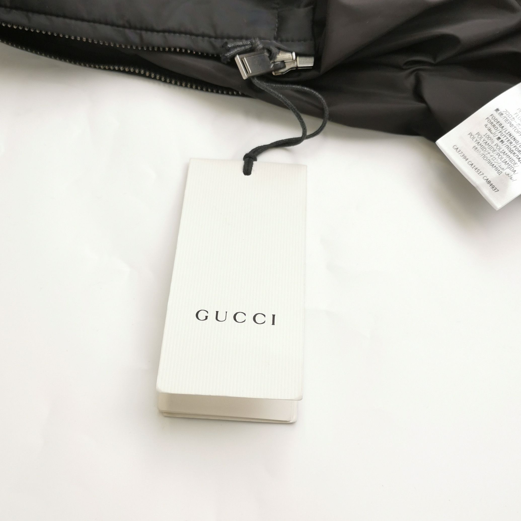 Gucci Gucci Logo Print Hooded Windbreaker Jacket 48 Size US M / EU 48-50 / 2 - 4 Thumbnail