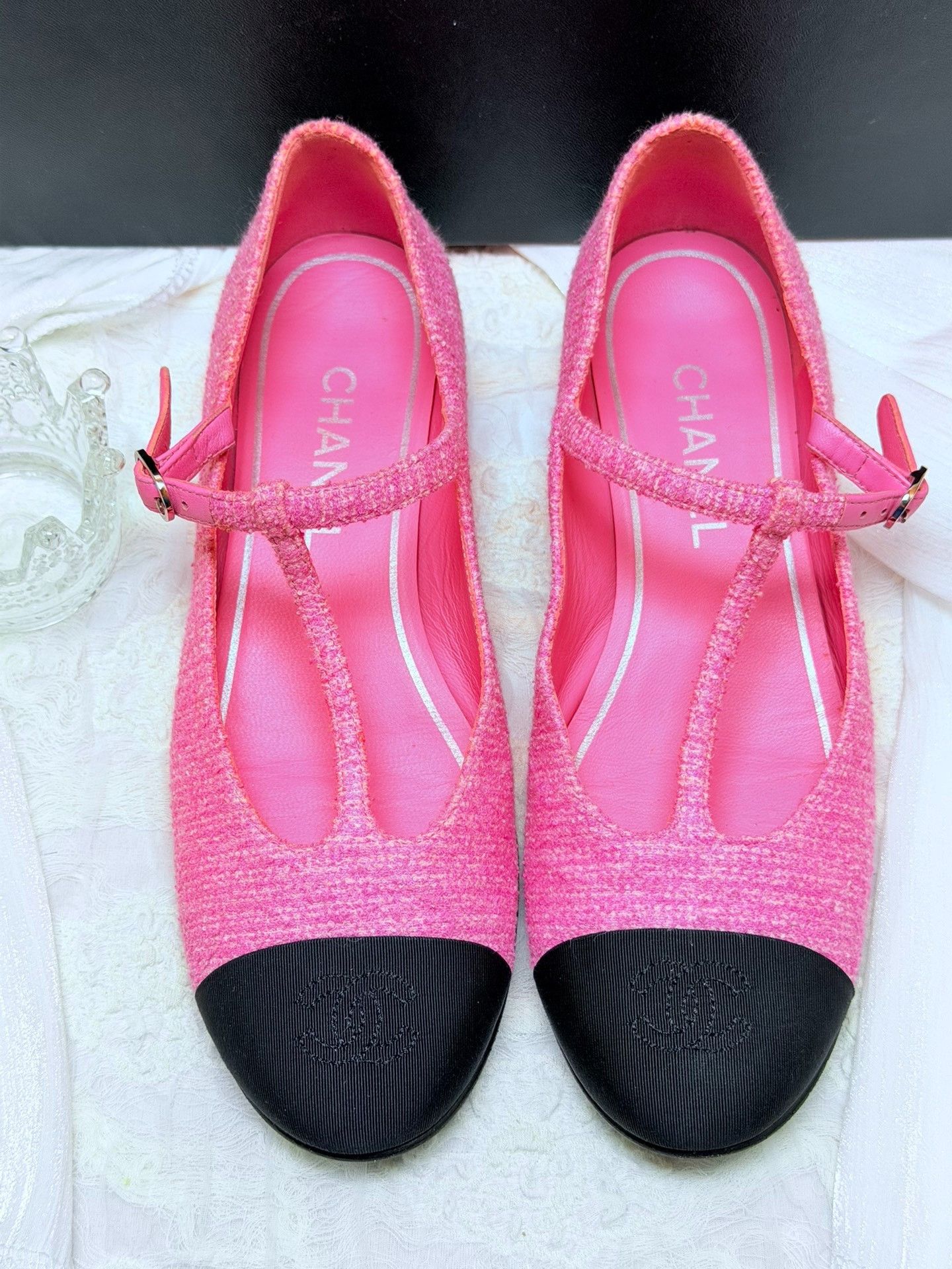 Chanel Chanel Pink Lowtop Sneakers us_8 Women Size US 8 / IT 38 - 3 Thumbnail