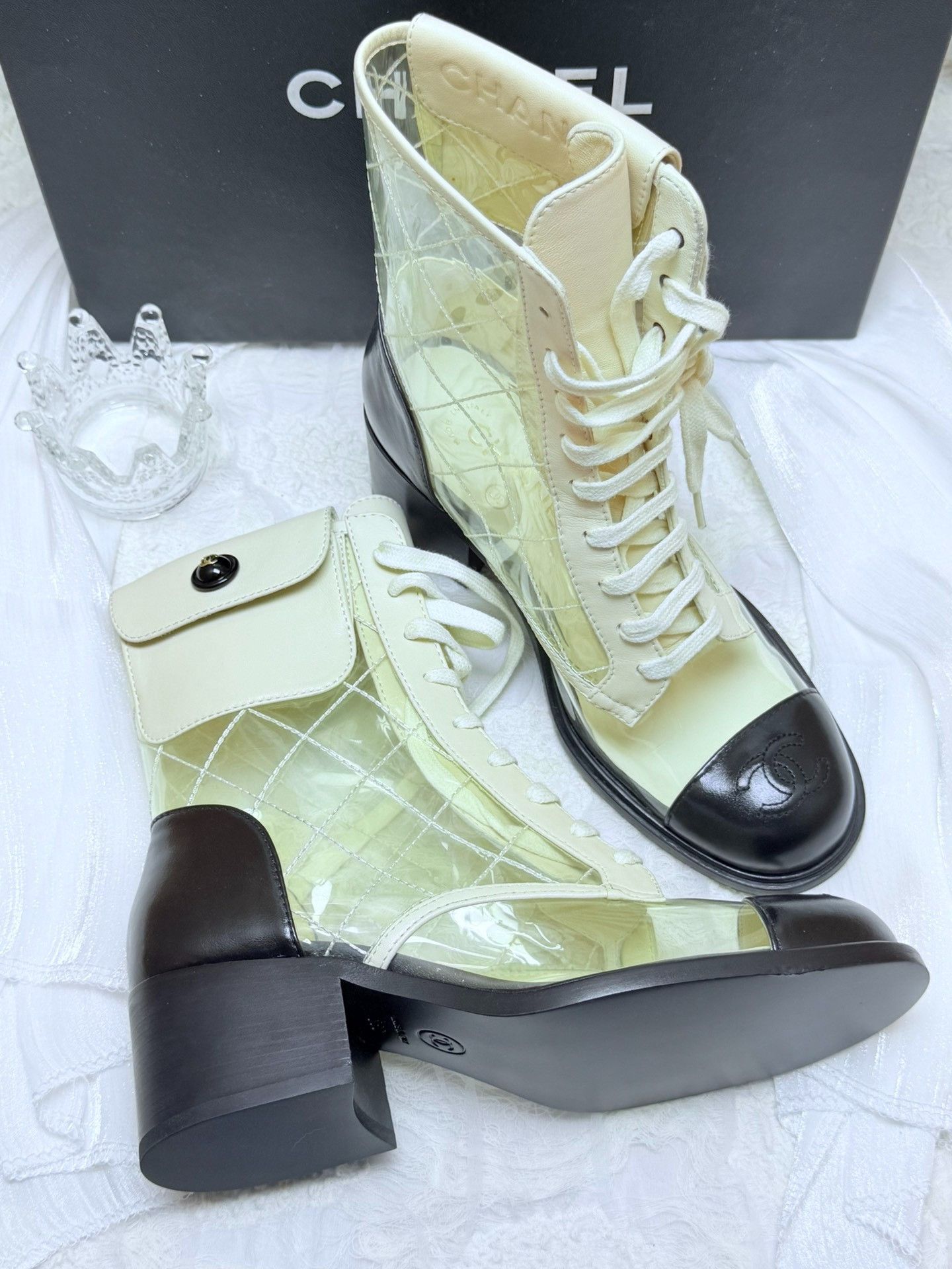 Chanel Chanel Boots us_6 Women Size US 6 / IT 36 - 5 Thumbnail