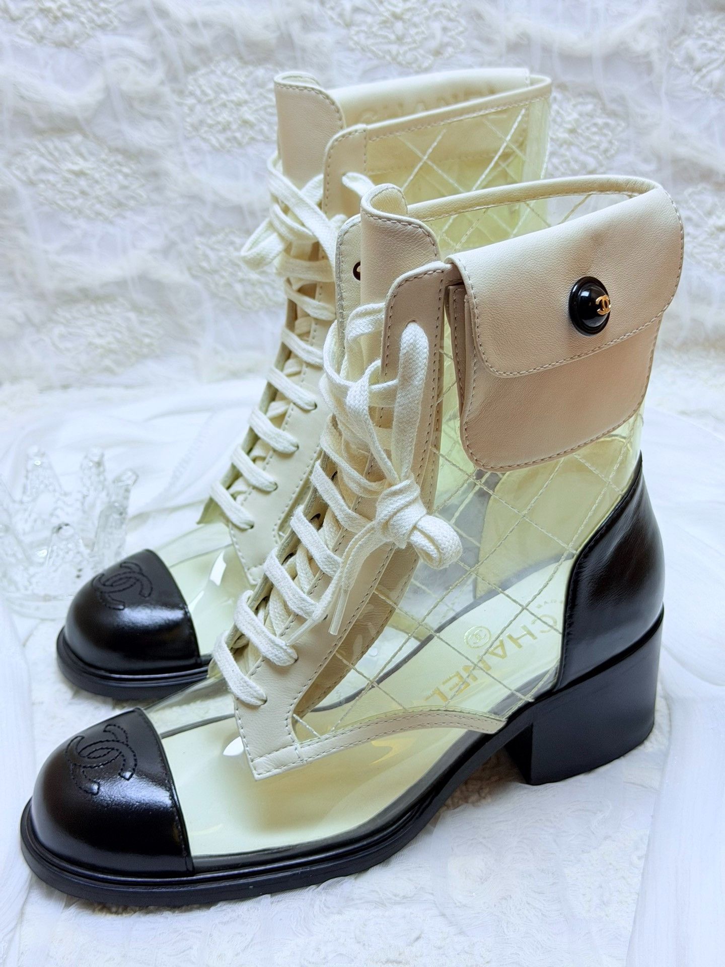 Chanel Chanel Boots us_6 Women Size US 6 / IT 36 - 3 Thumbnail