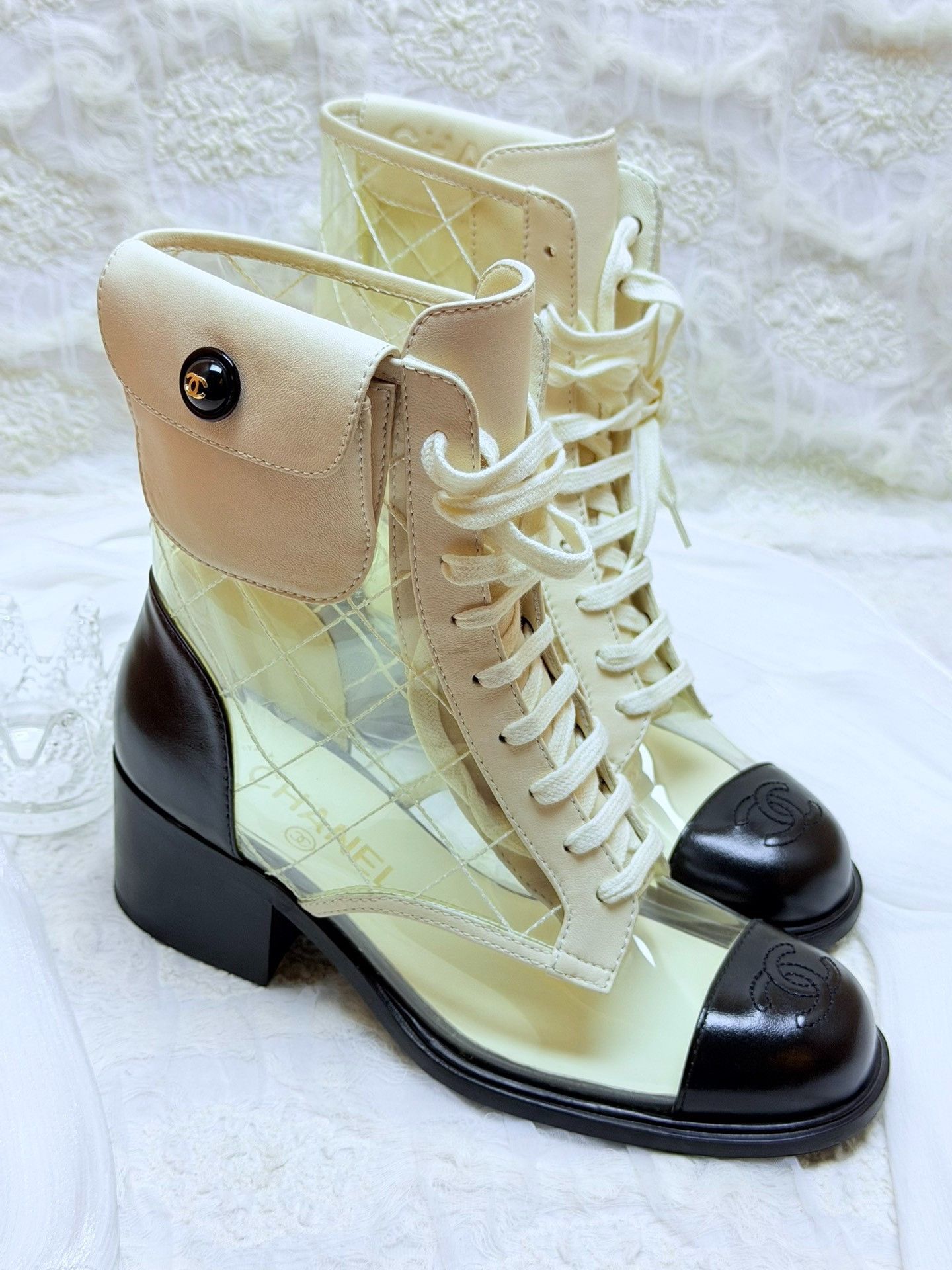 Chanel Chanel Boots us_6 Women Size US 6 / IT 36 - 2 Thumbnail