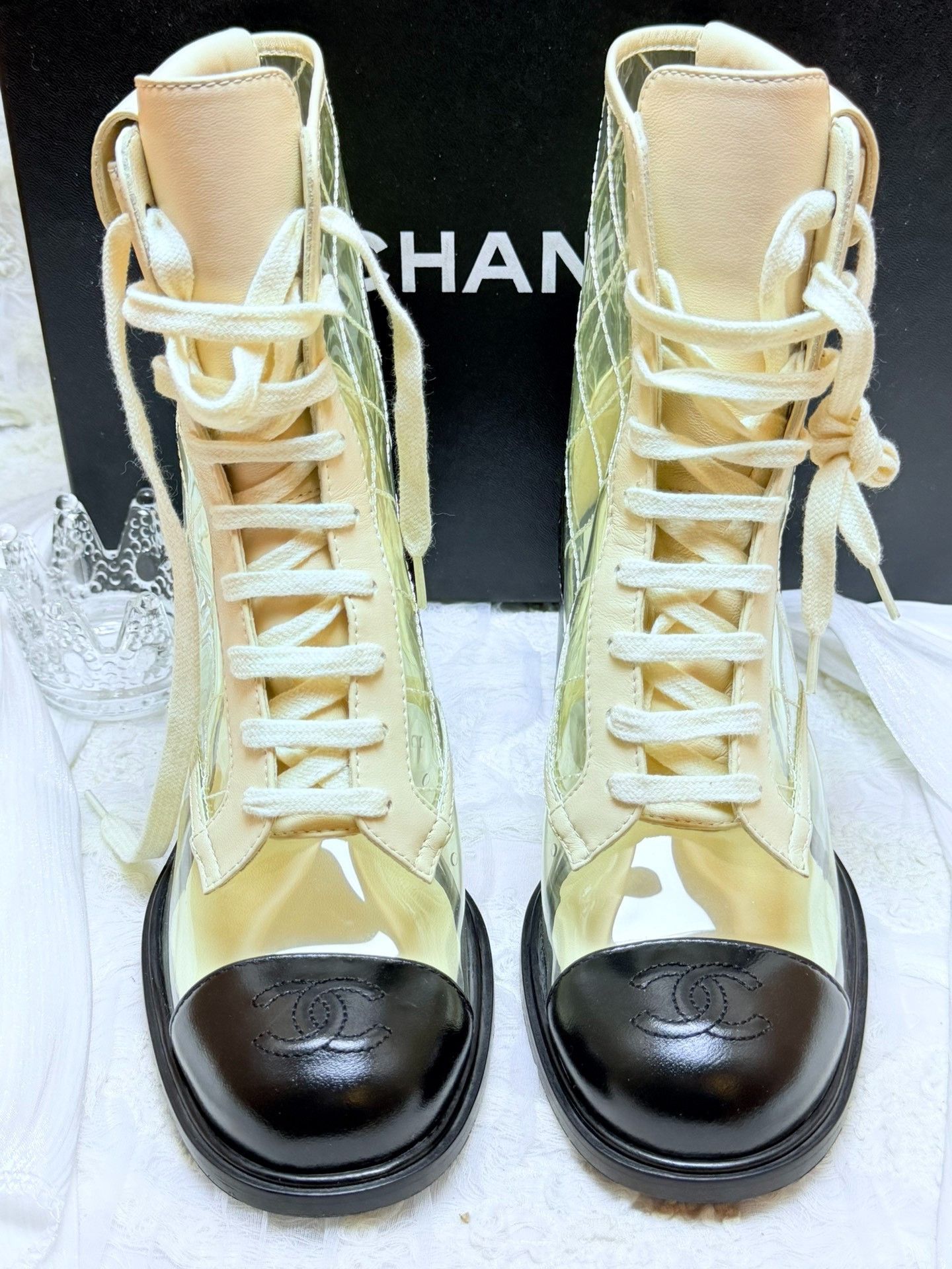 Chanel Chanel Boots us_6 Women Size US 6 / IT 36 - 4 Thumbnail