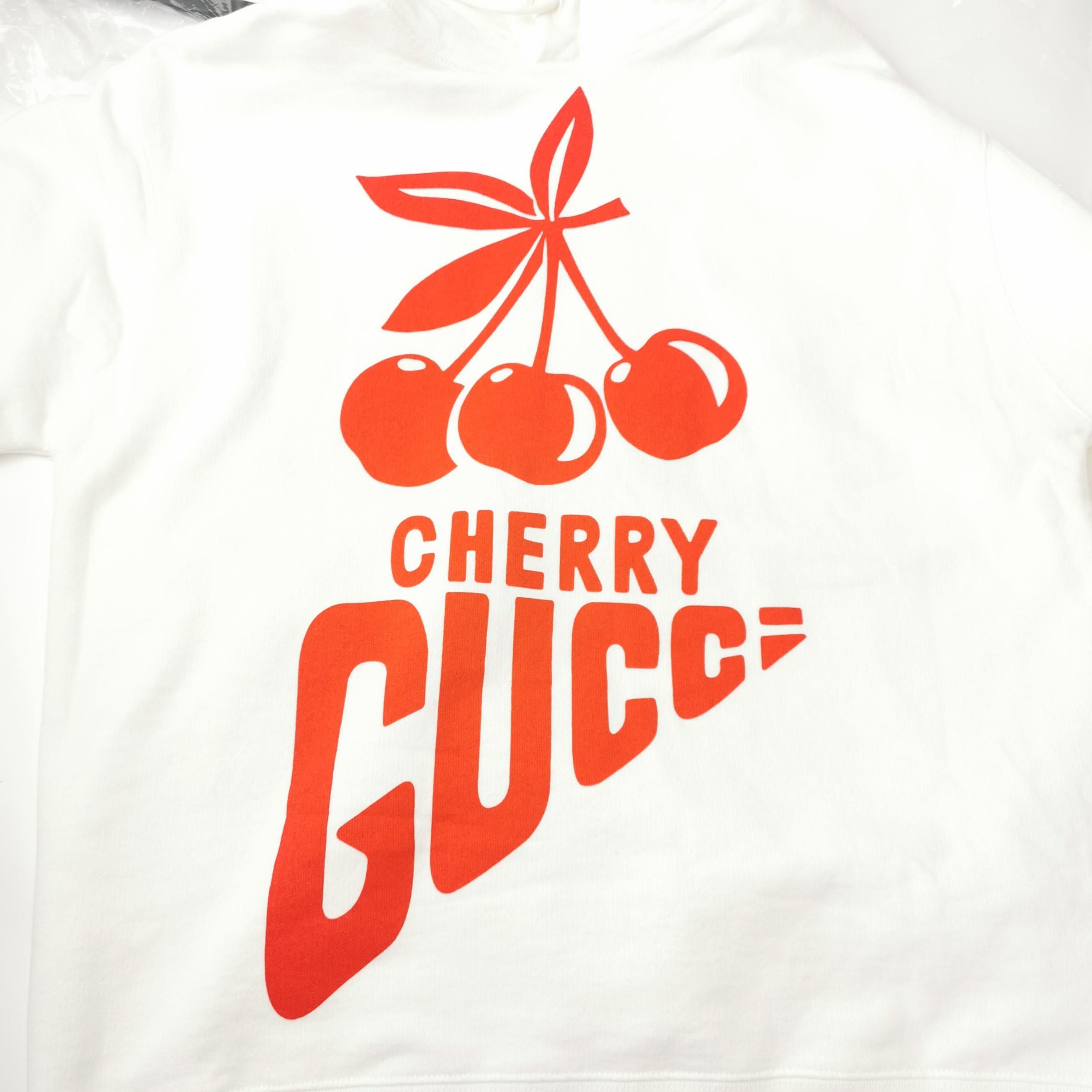 Gucci Gucci Cherry Logo Hoodie US XS Size US XS / EU 42 / 0 - 3 Thumbnail
