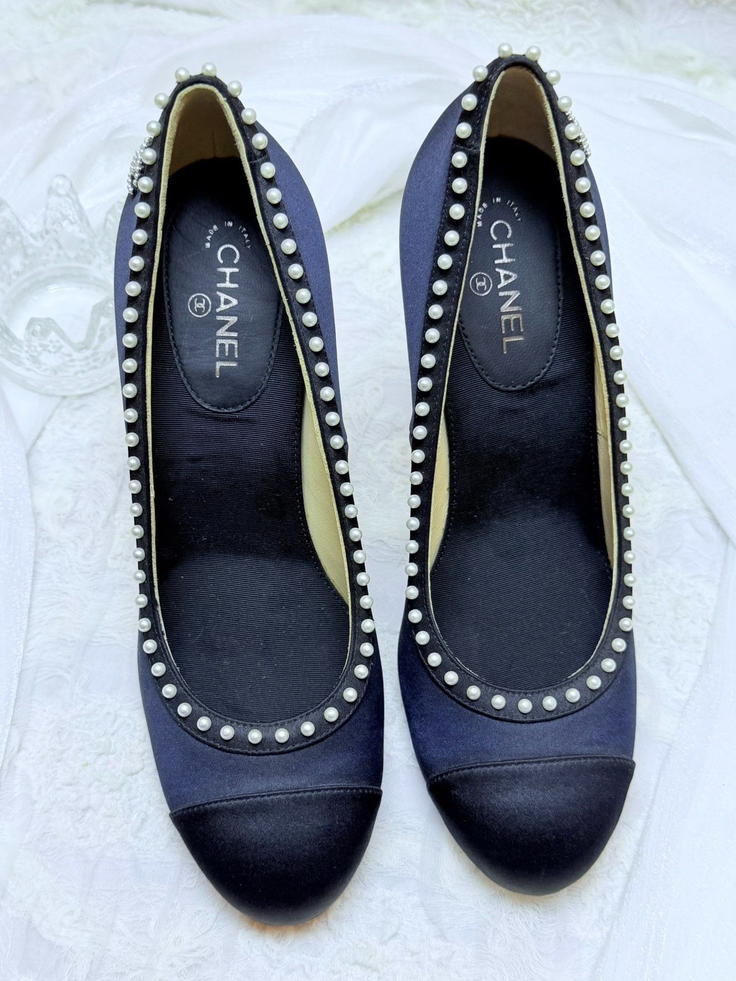 Chanel Chanel Blue Lowtop Sneakers us_6 Women Size US 6 / IT 36 - 3 Thumbnail