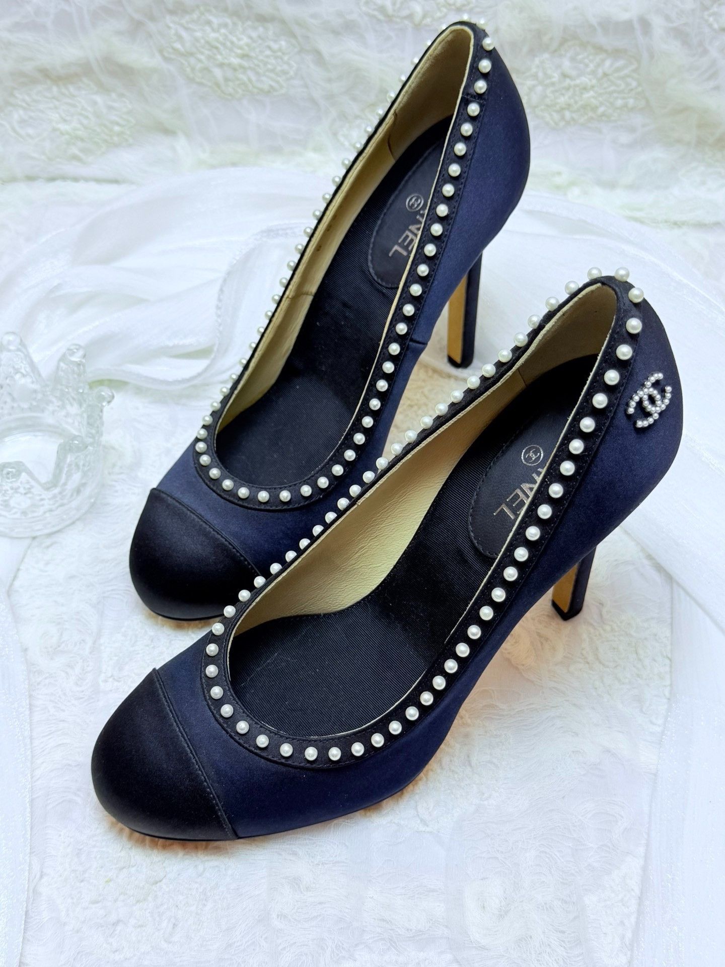 Chanel Chanel Blue Lowtop Sneakers us_6 Women Size US 6 / IT 36 - 2 Thumbnail