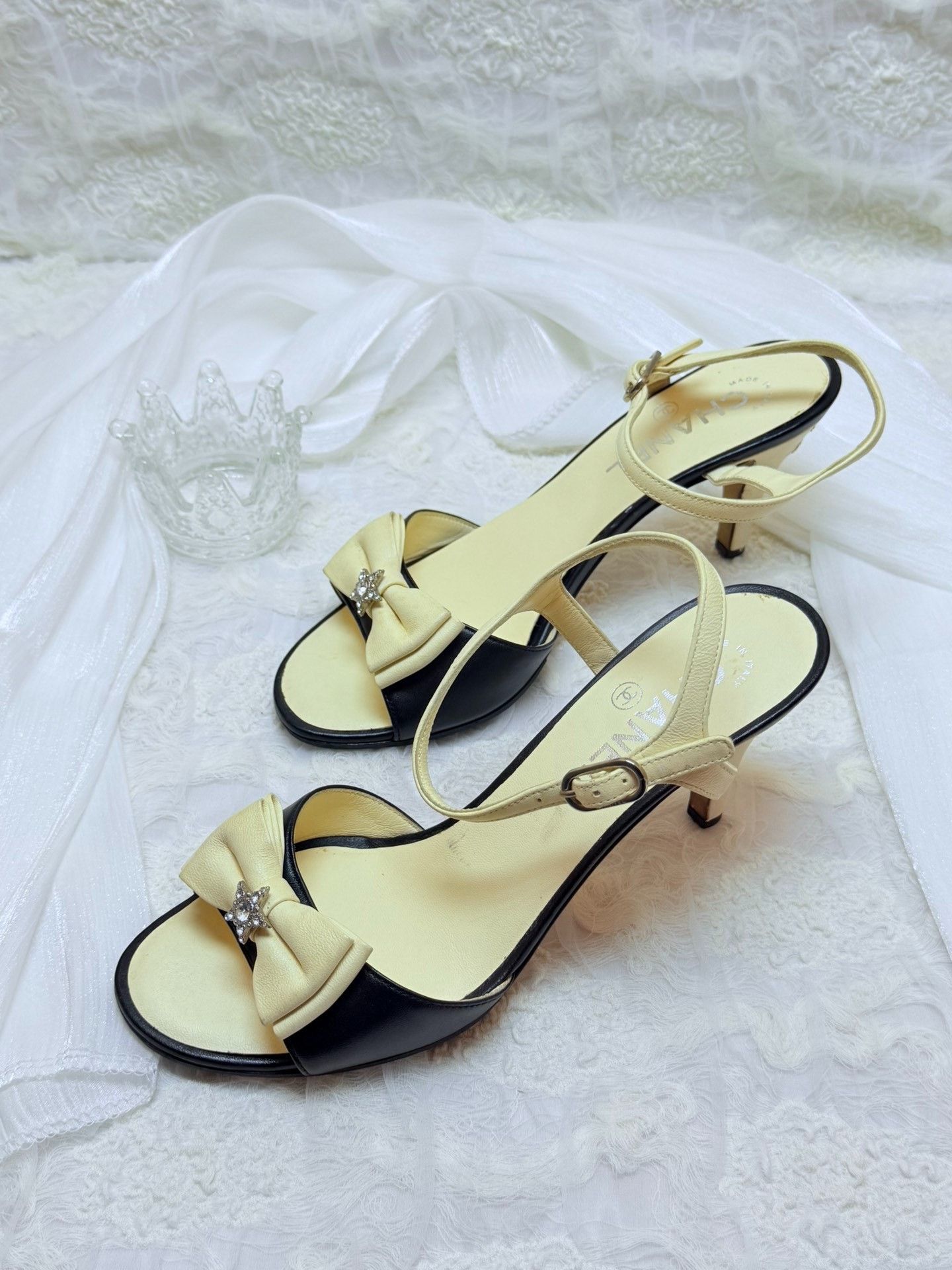 Chanel Chanel Beige Sandals us_7 Women Size US 7 / IT 37 - 4 Thumbnail