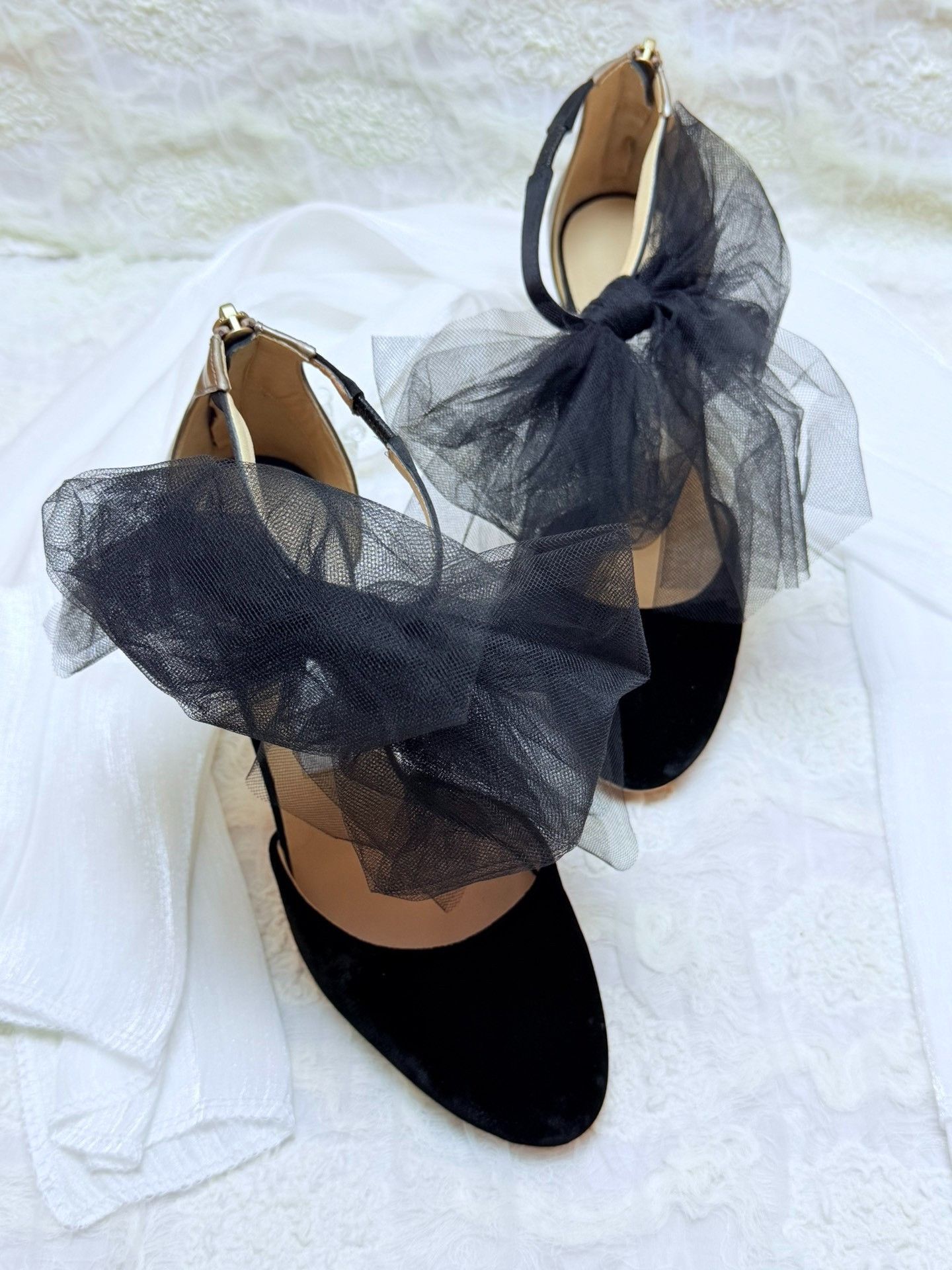 Jimmy Choo Jimmy Choo Velvet Sandals us_7-5 Women Size US 7.5 / IT 37.5 - 2 Thumbnail