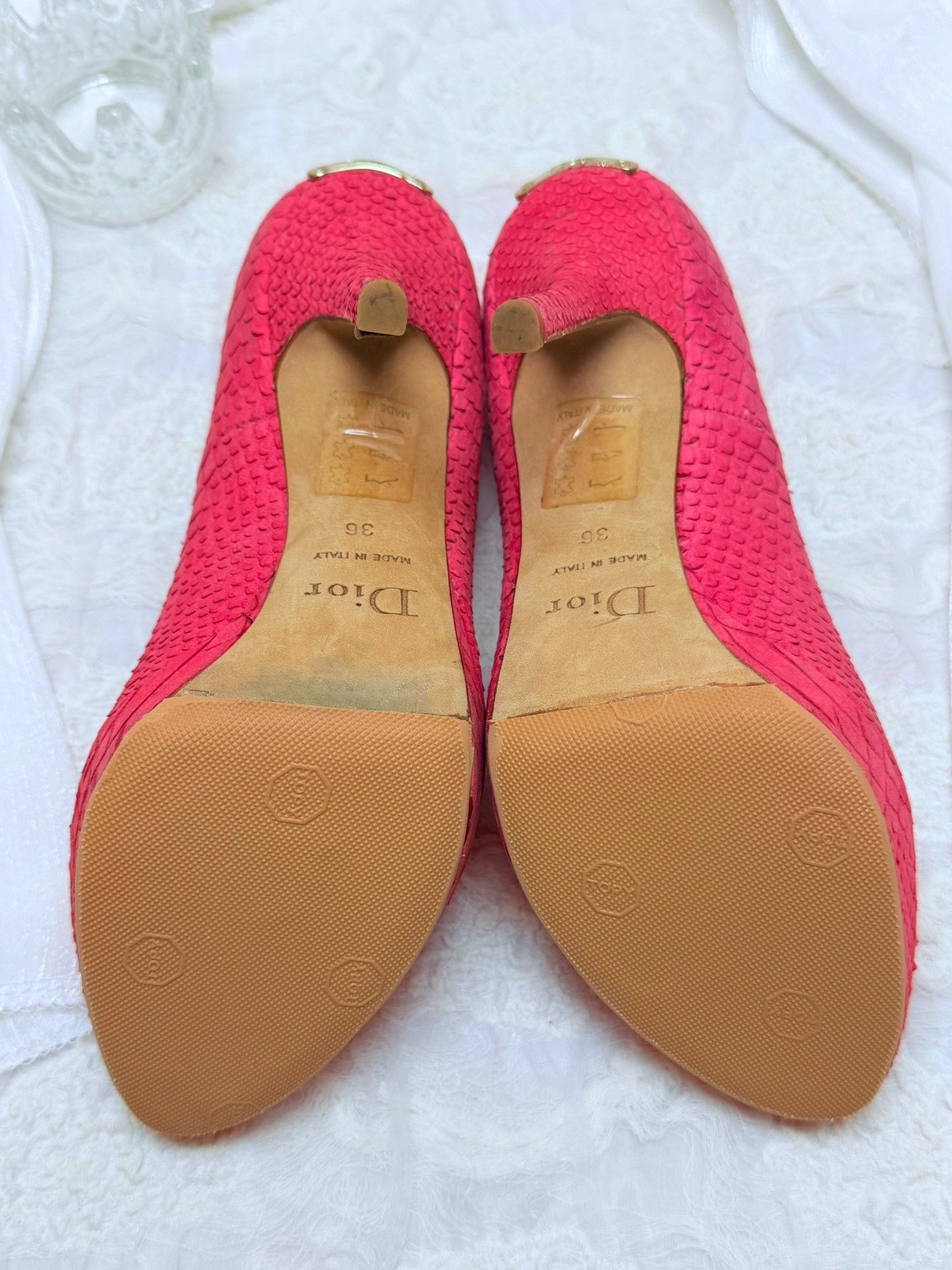Dior Dior Pink Lowtop Sneakers us_6 Women Size US 6 / IT 36 - 6 Thumbnail