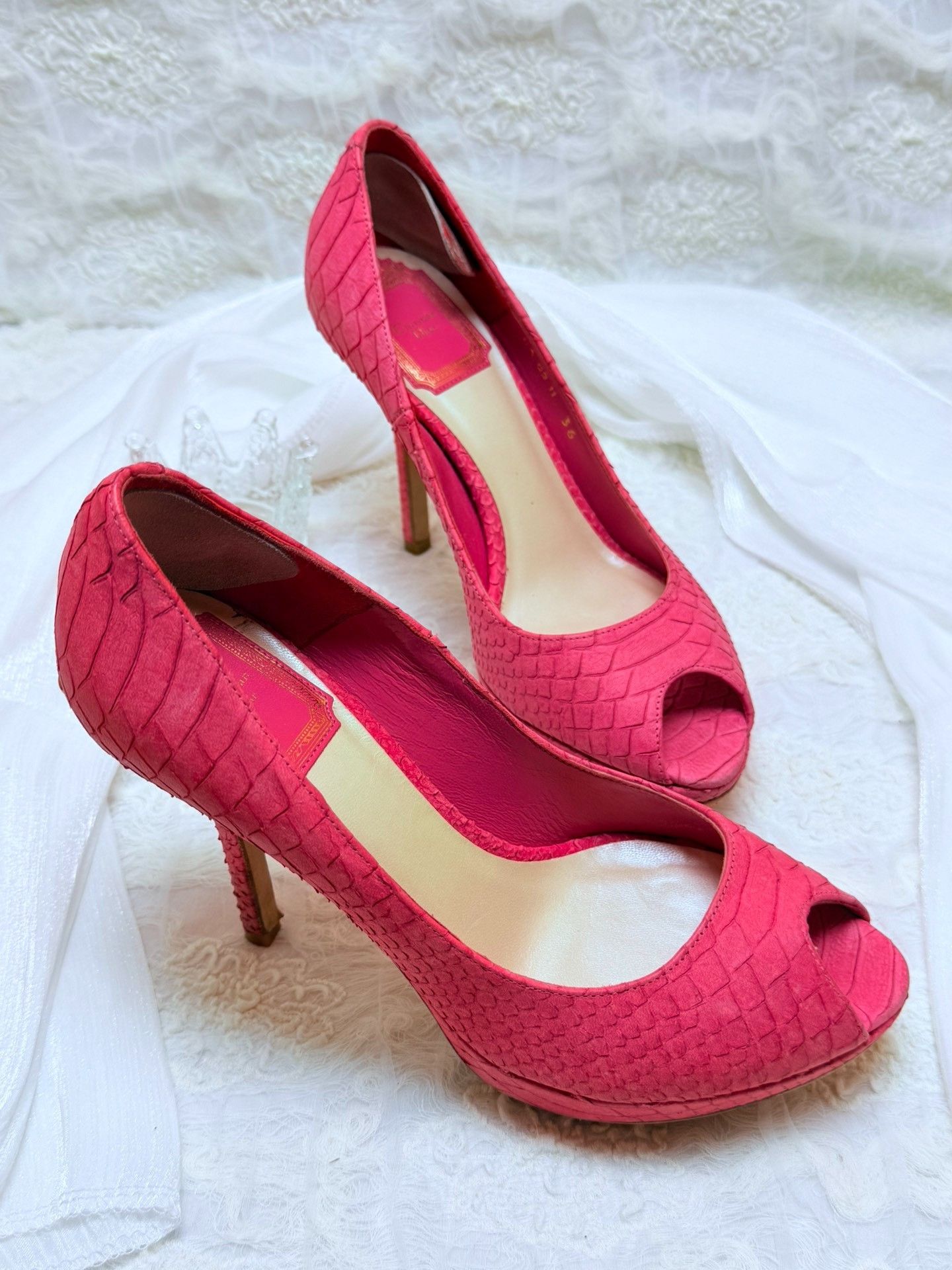 Dior Dior Pink Lowtop Sneakers us_6 Women Size US 6 / IT 36 - 3 Thumbnail