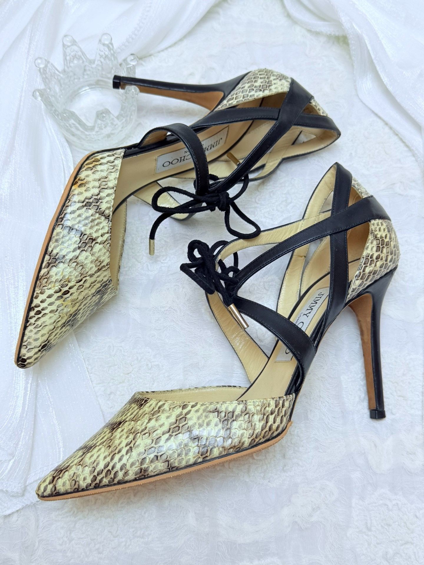 Jimmy Choo Jimmy Choo Animal Print Sandals us_6-5 Women Size US 6.5 / IT 36.5 - 4 Thumbnail
