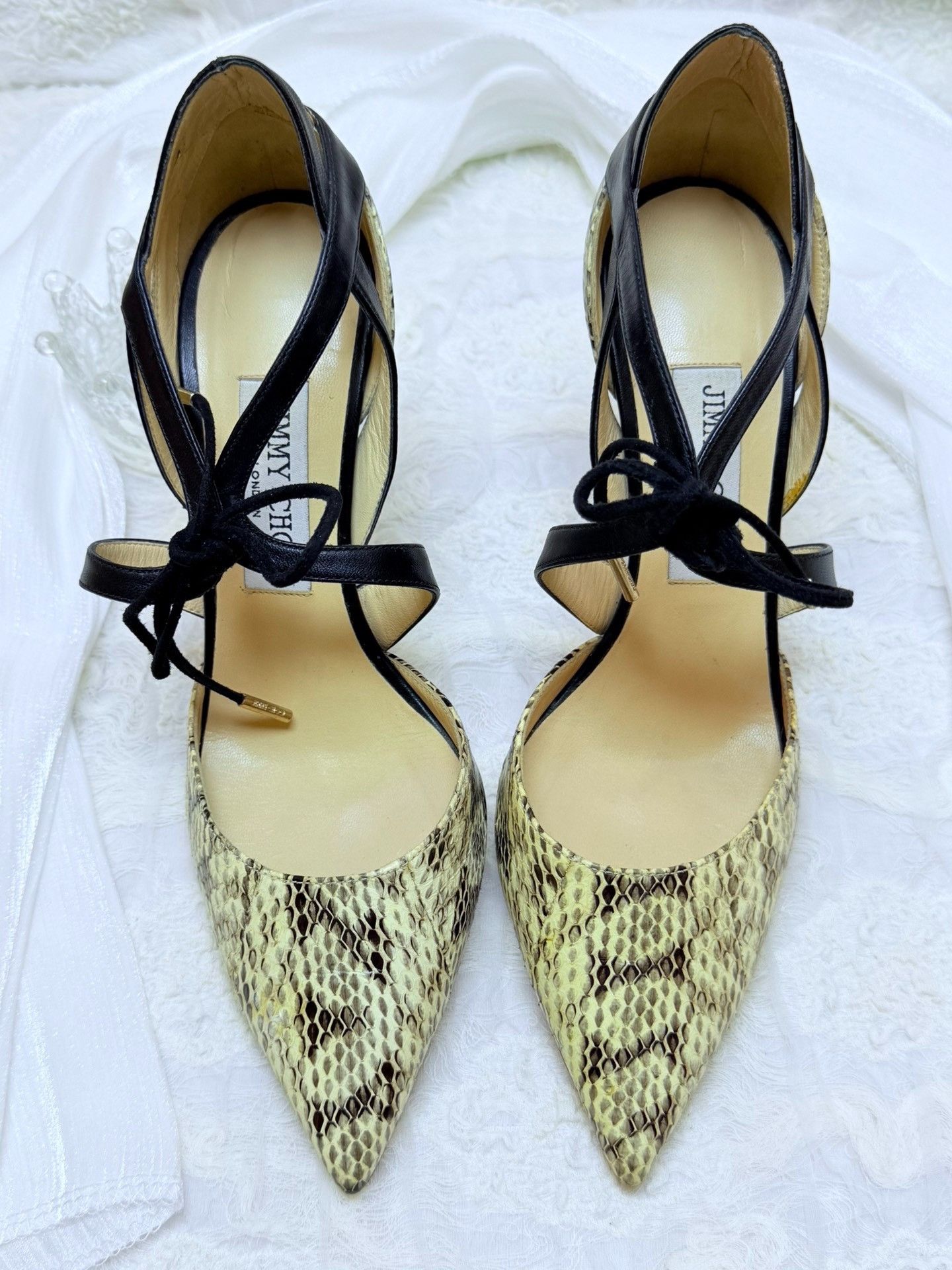 Jimmy Choo Jimmy Choo Animal Print Sandals us_6-5 Women Size US 6.5 / IT 36.5 - 3 Thumbnail