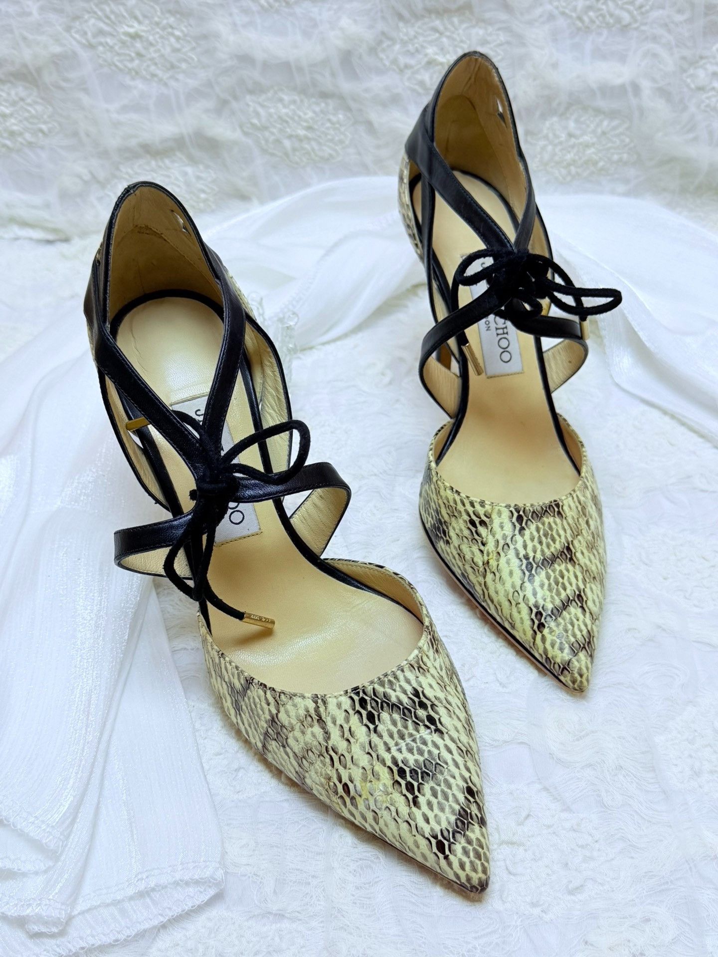Jimmy Choo Jimmy Choo Animal Print Sandals us_6-5 Women Size US 6.5 / IT 36.5 - 2 Thumbnail